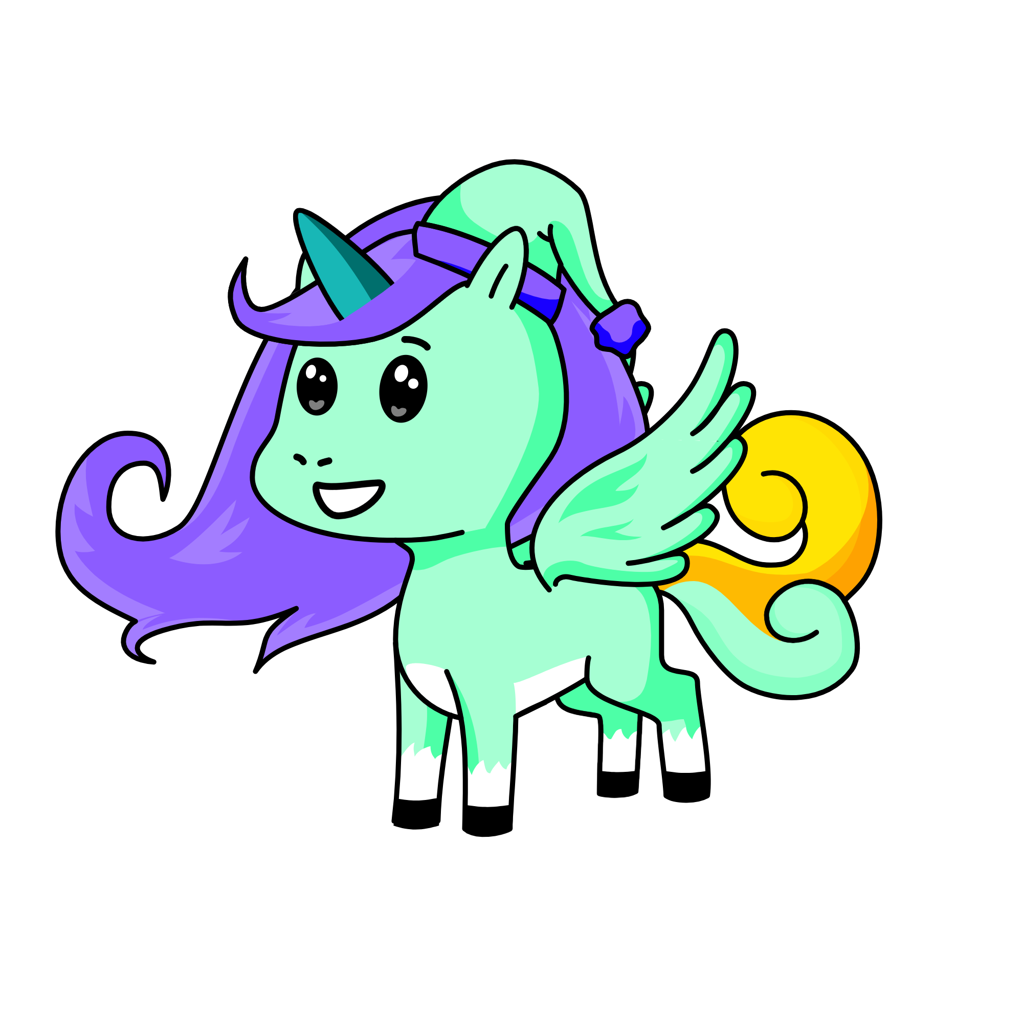 dfdf, the unicorn