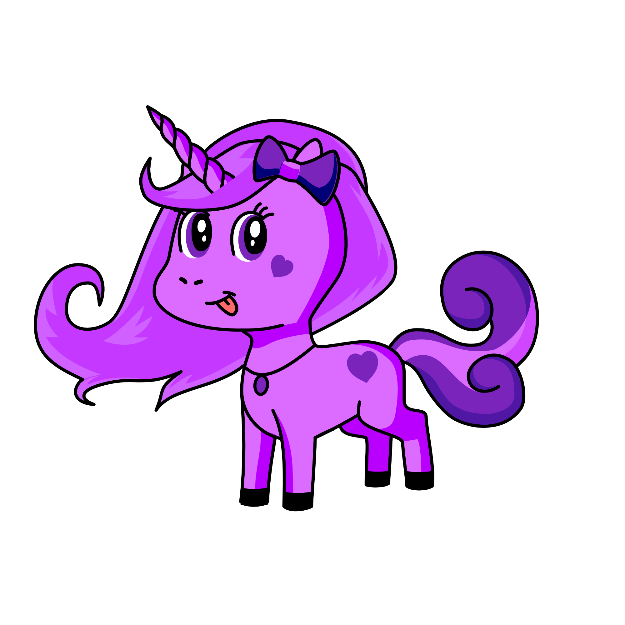 Sugar plum princess, the unicorn