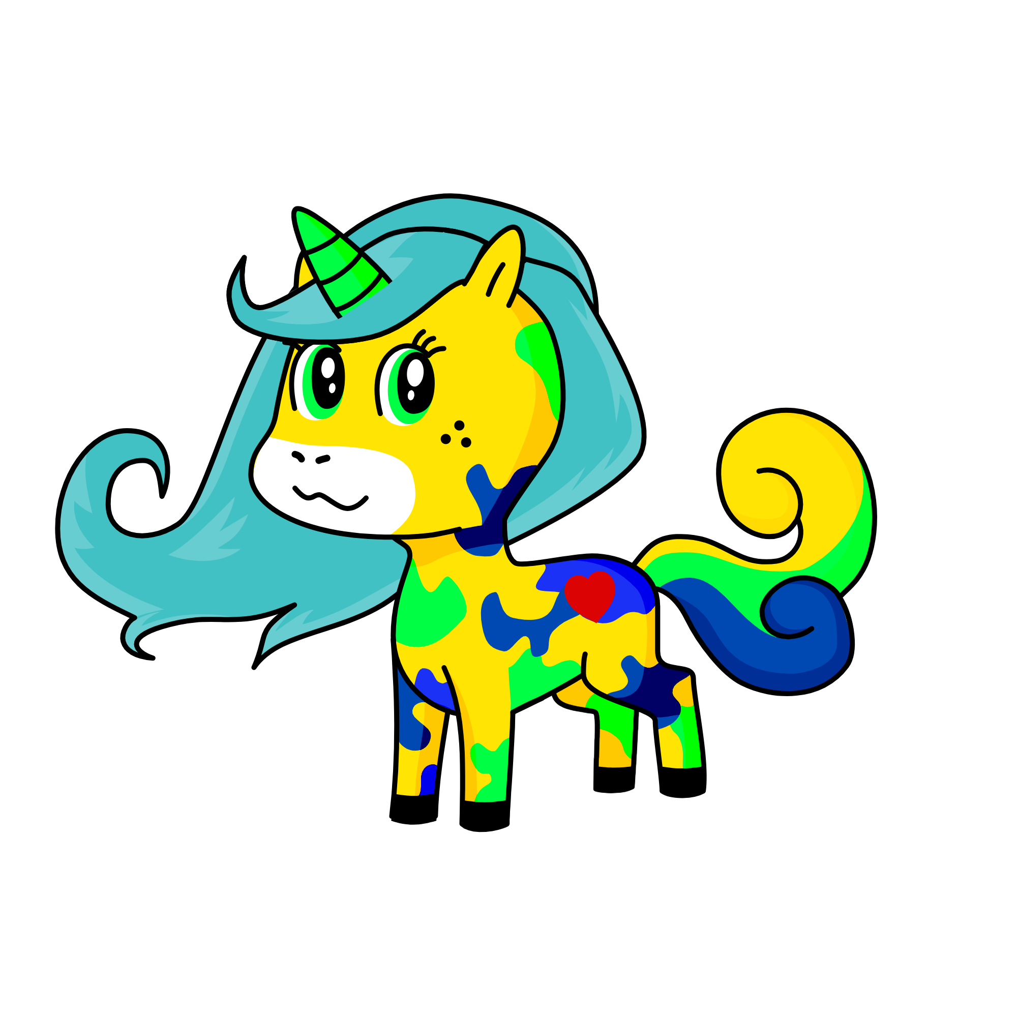 Anna, the unicorn
