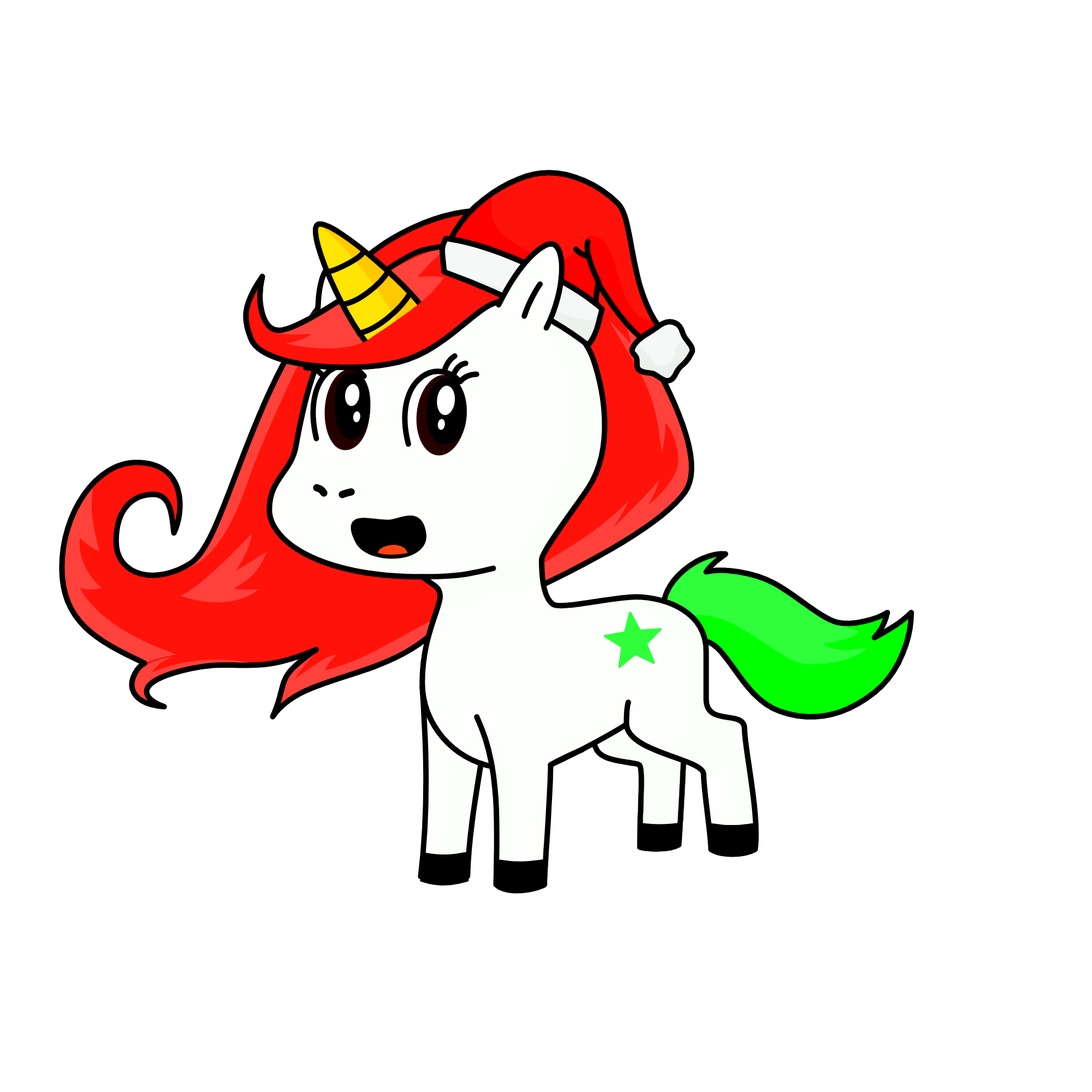 merry, the unicorn