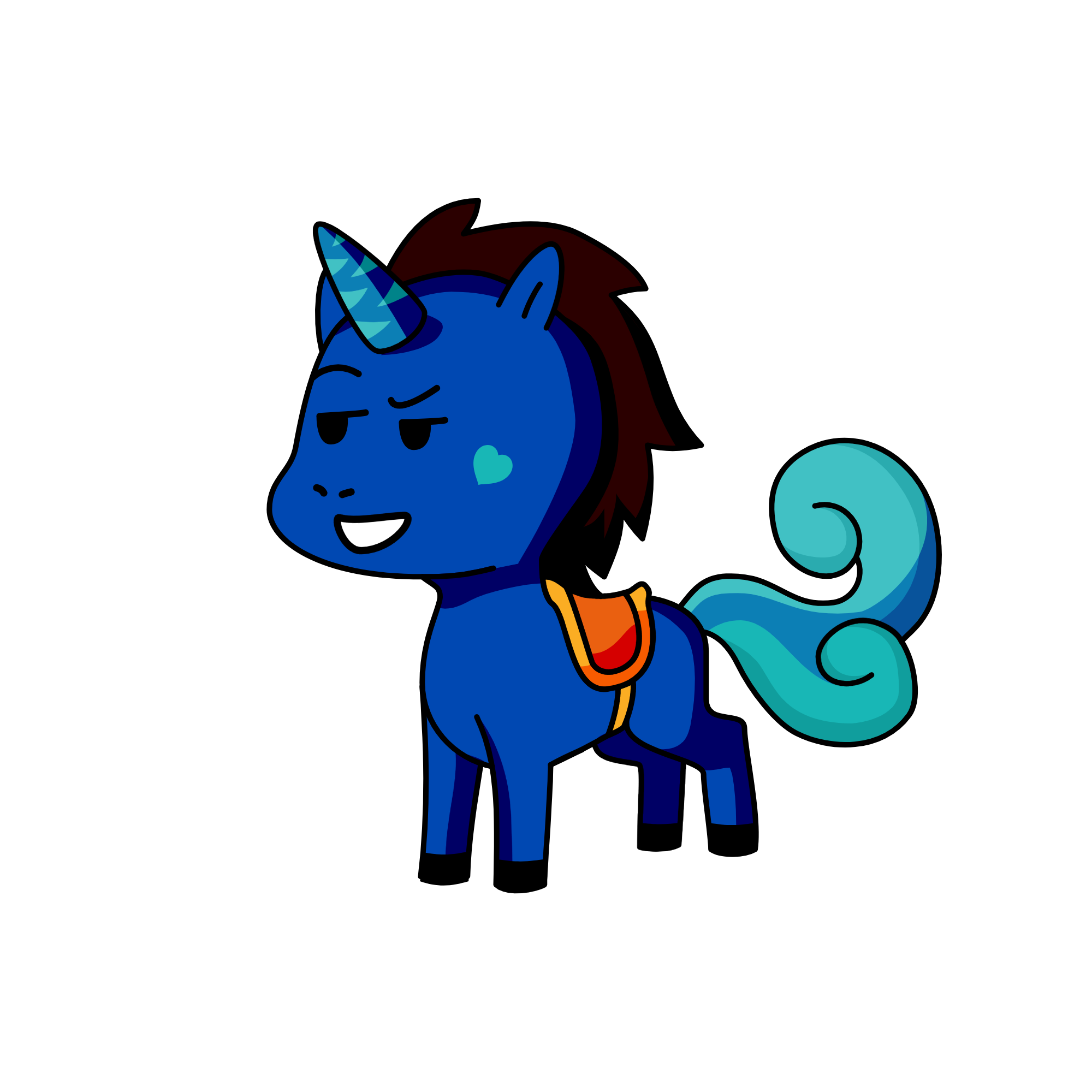 Sassy, the unicorn