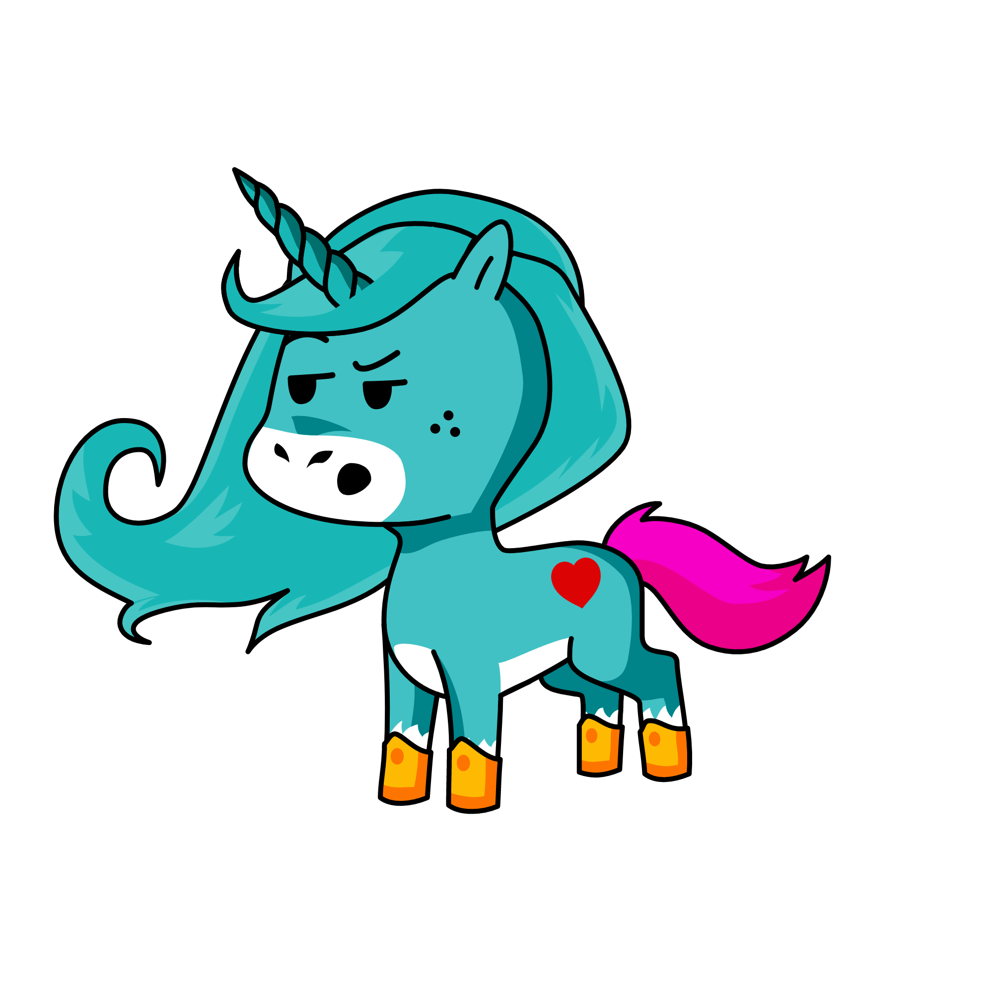 llllllllll, the unicorn