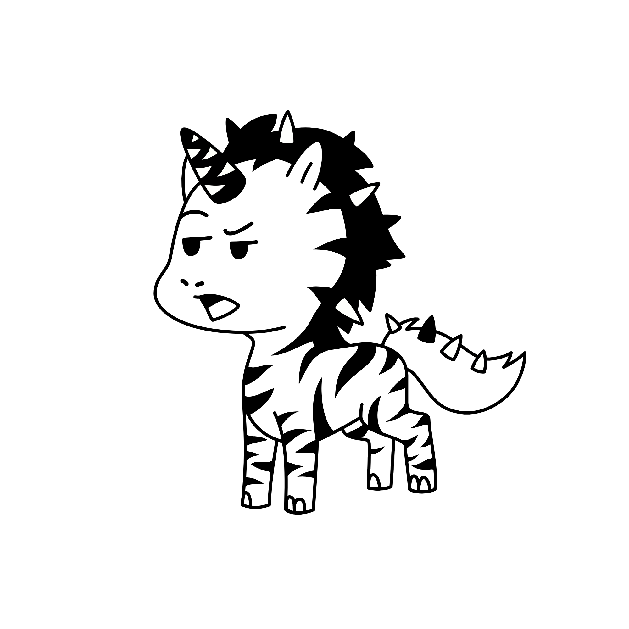 Midnight, the unicorn