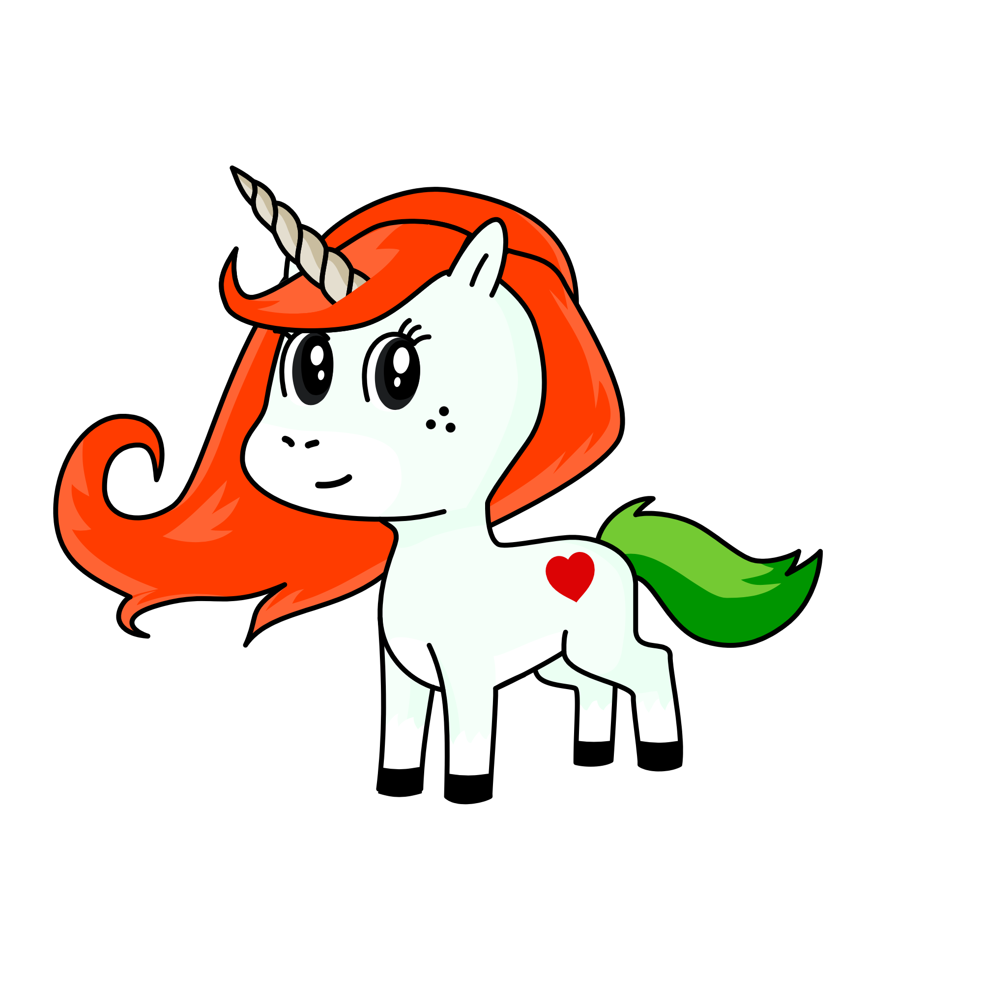 Merry, the unicorn