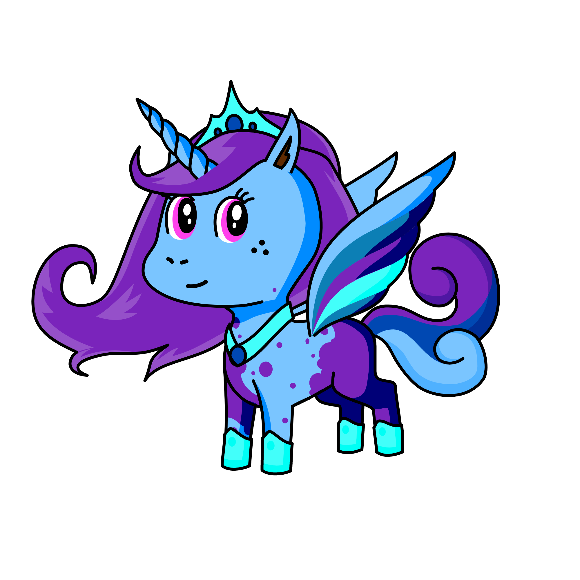 Starfall, the unicorn