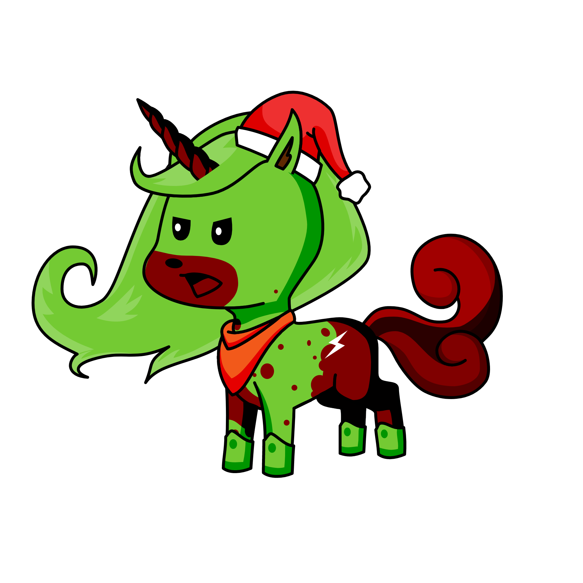the   grinch, the unicorn
