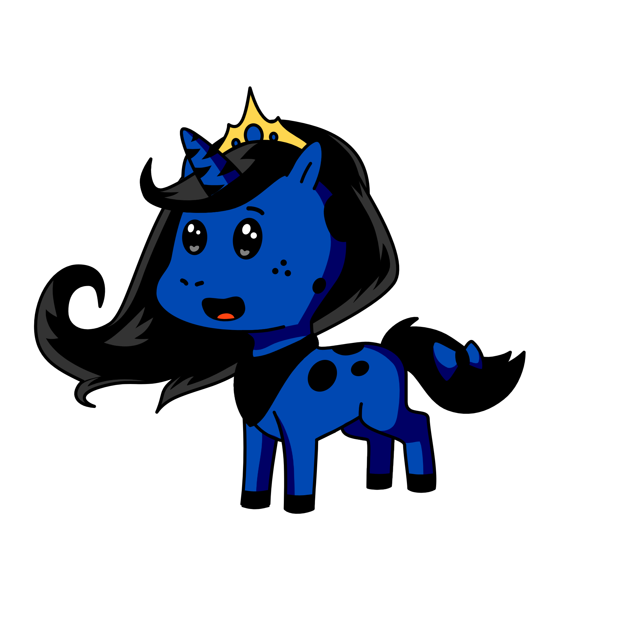 Princess Midnight Dream, the unicorn
