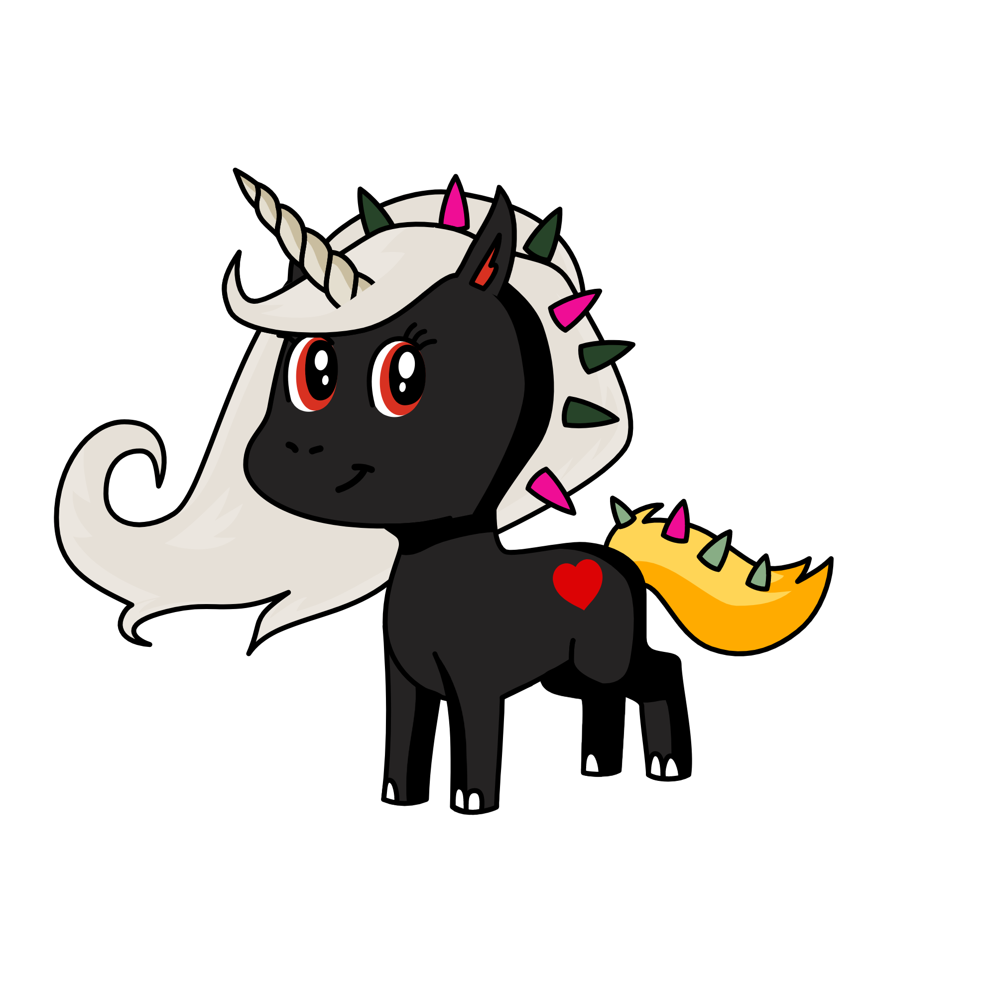 Tiff, the unicorn