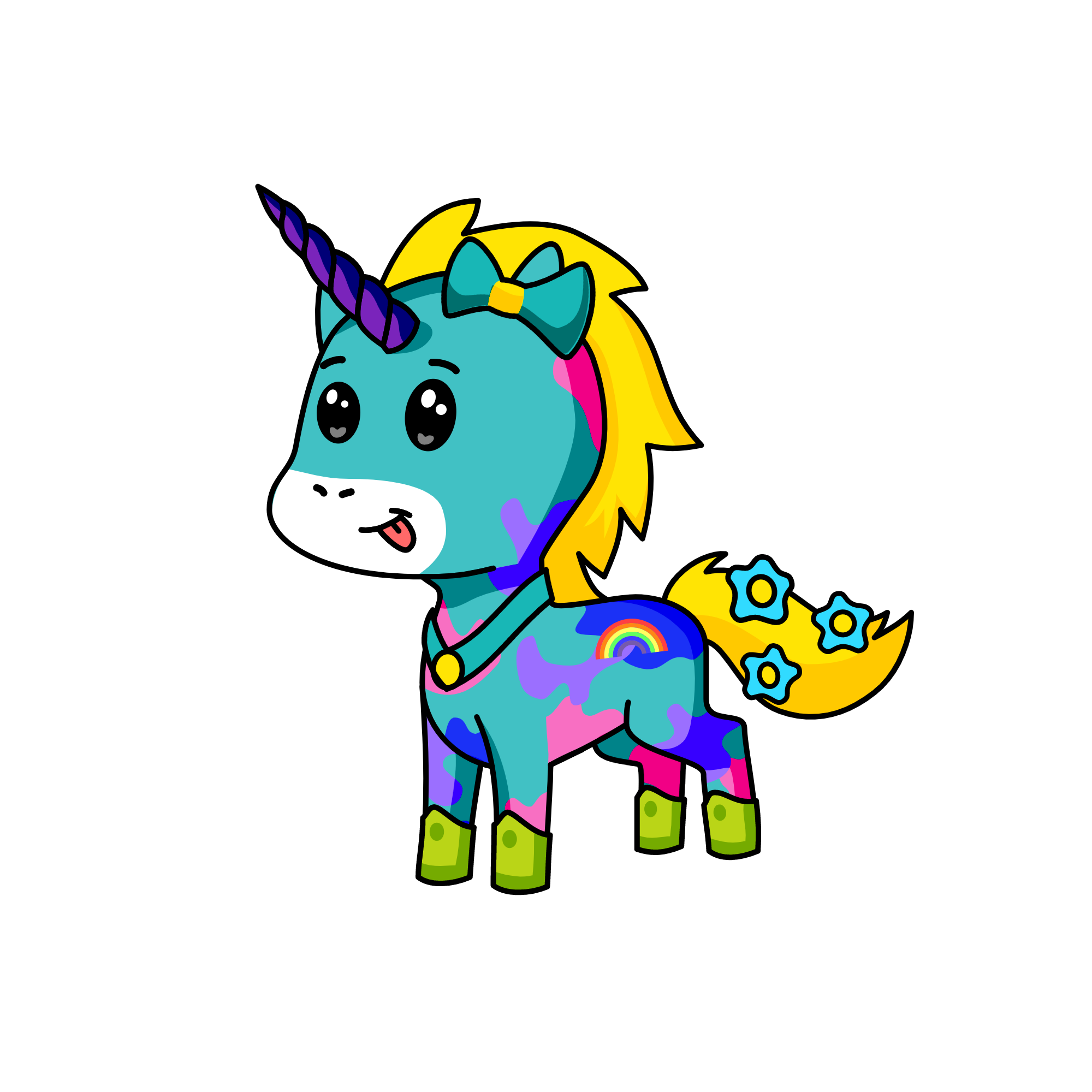 Blossom, the unicorn