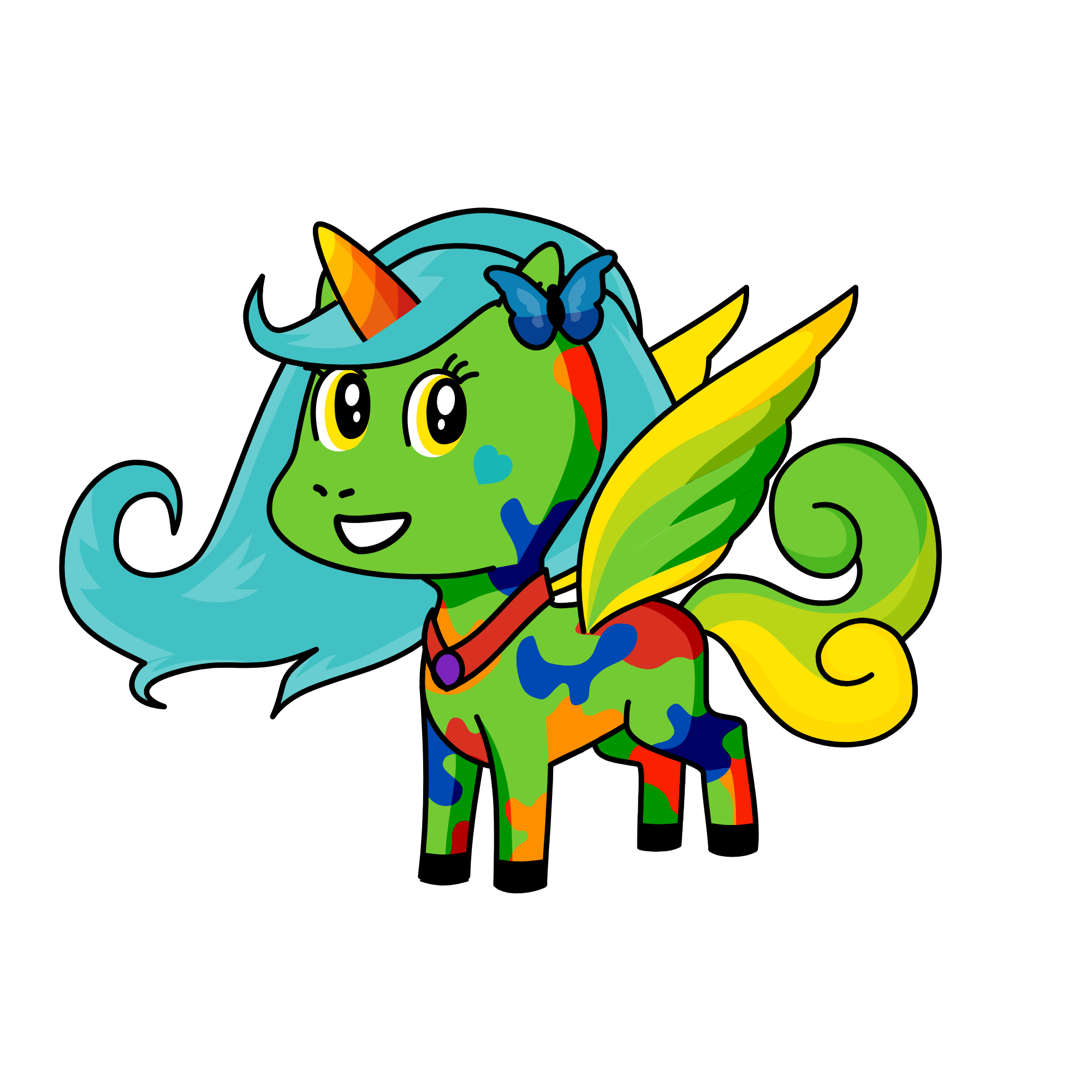 Naturela, the unicorn