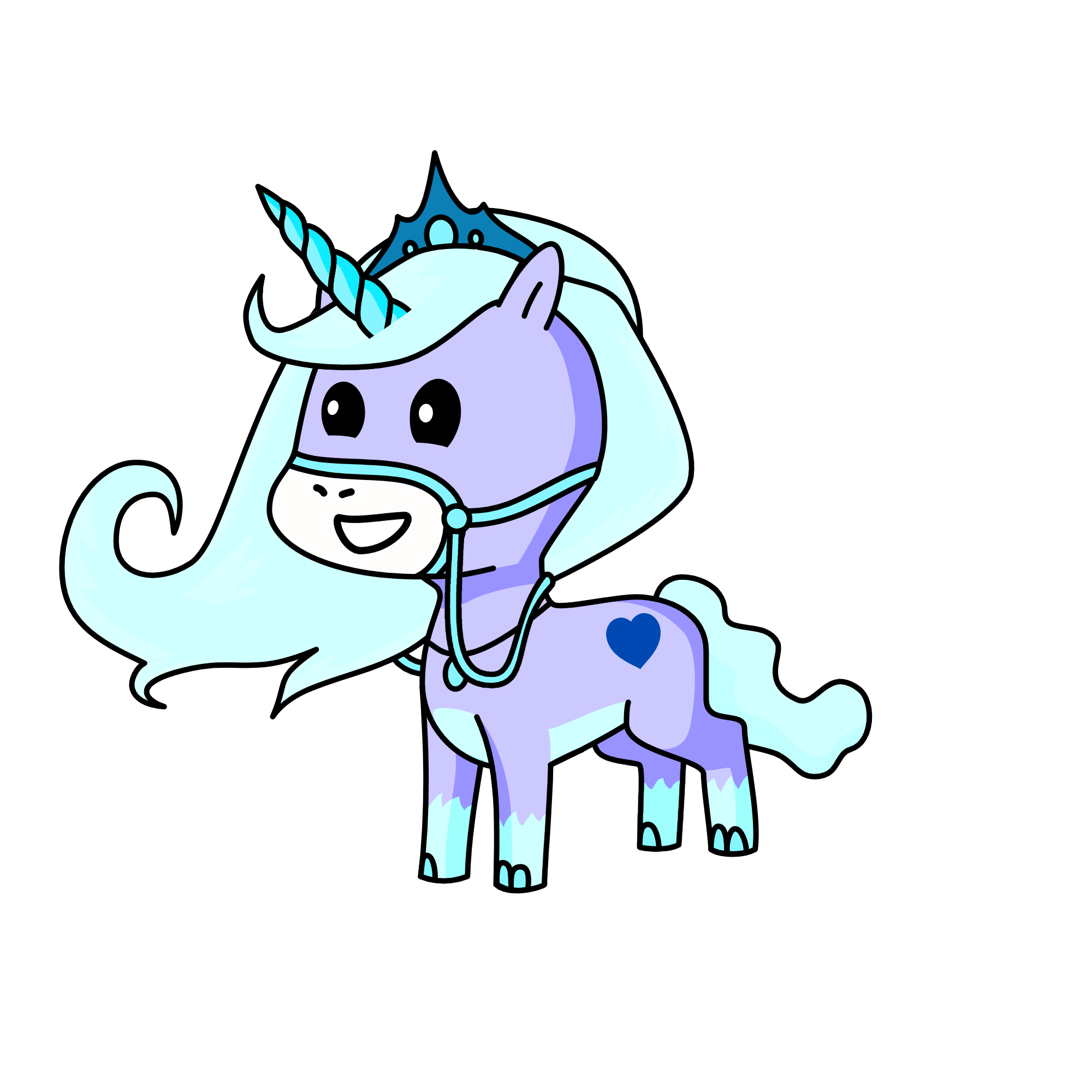 Icey, the unicorn