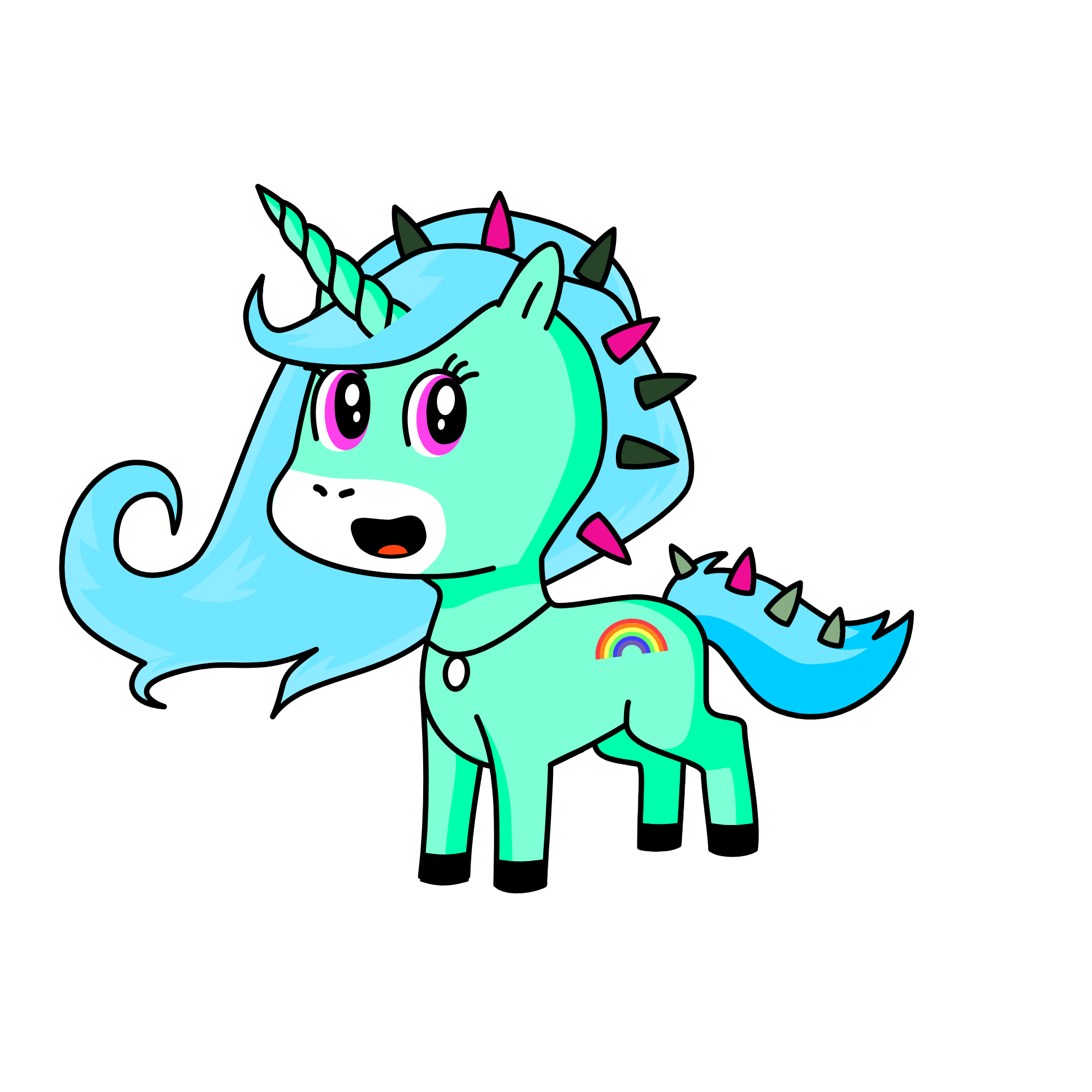 judrutė, the unicorn