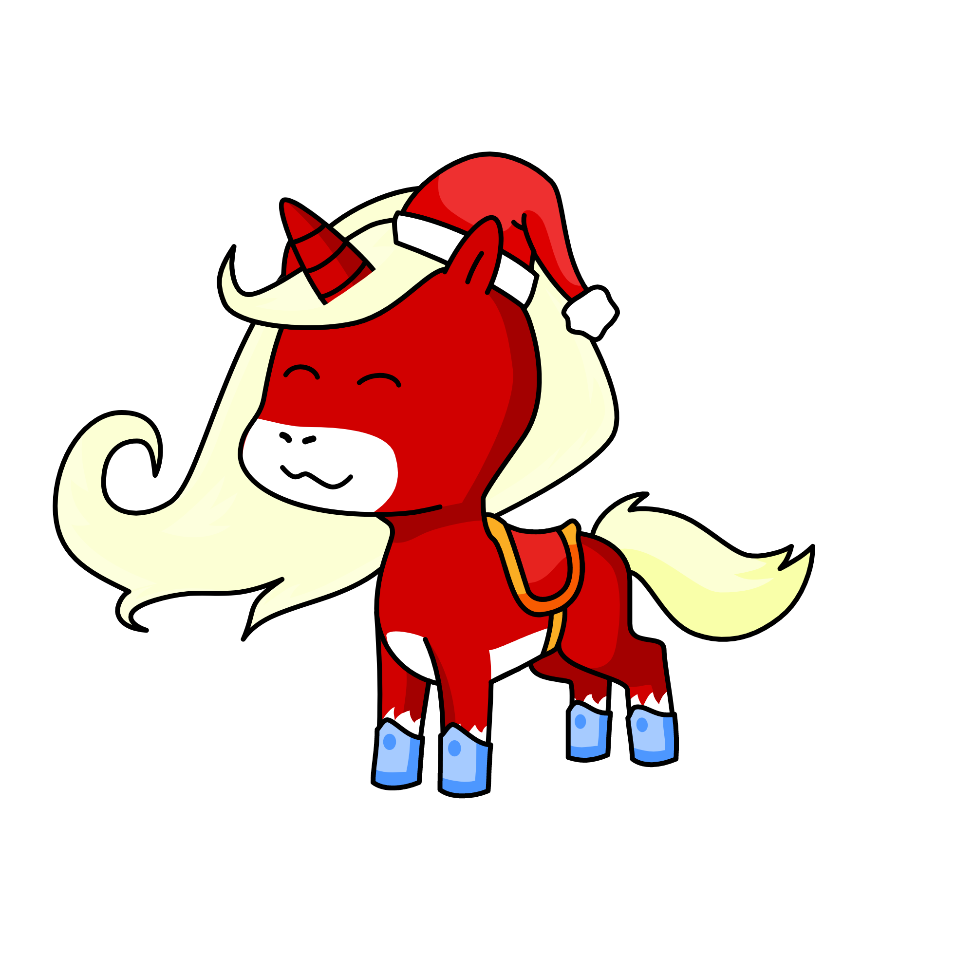 kalėdu senis, the unicorn