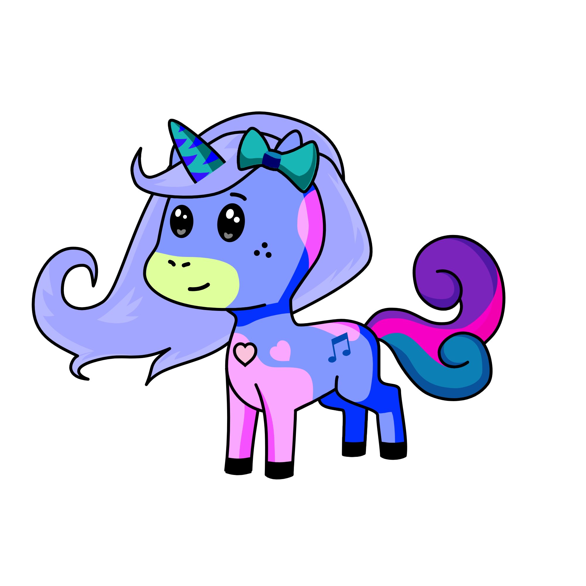 milly music, the unicorn