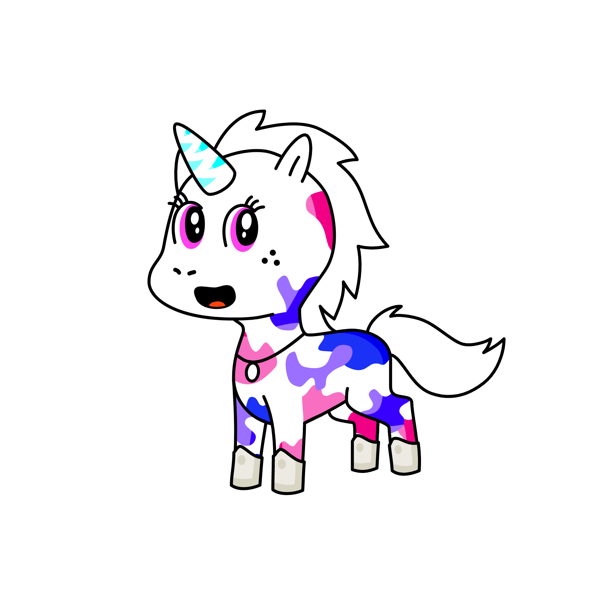 queen, the unicorn