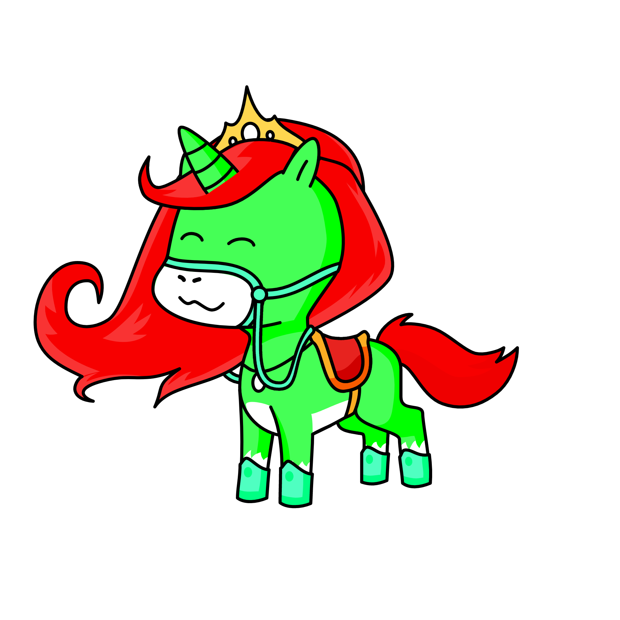 mielutė, the unicorn