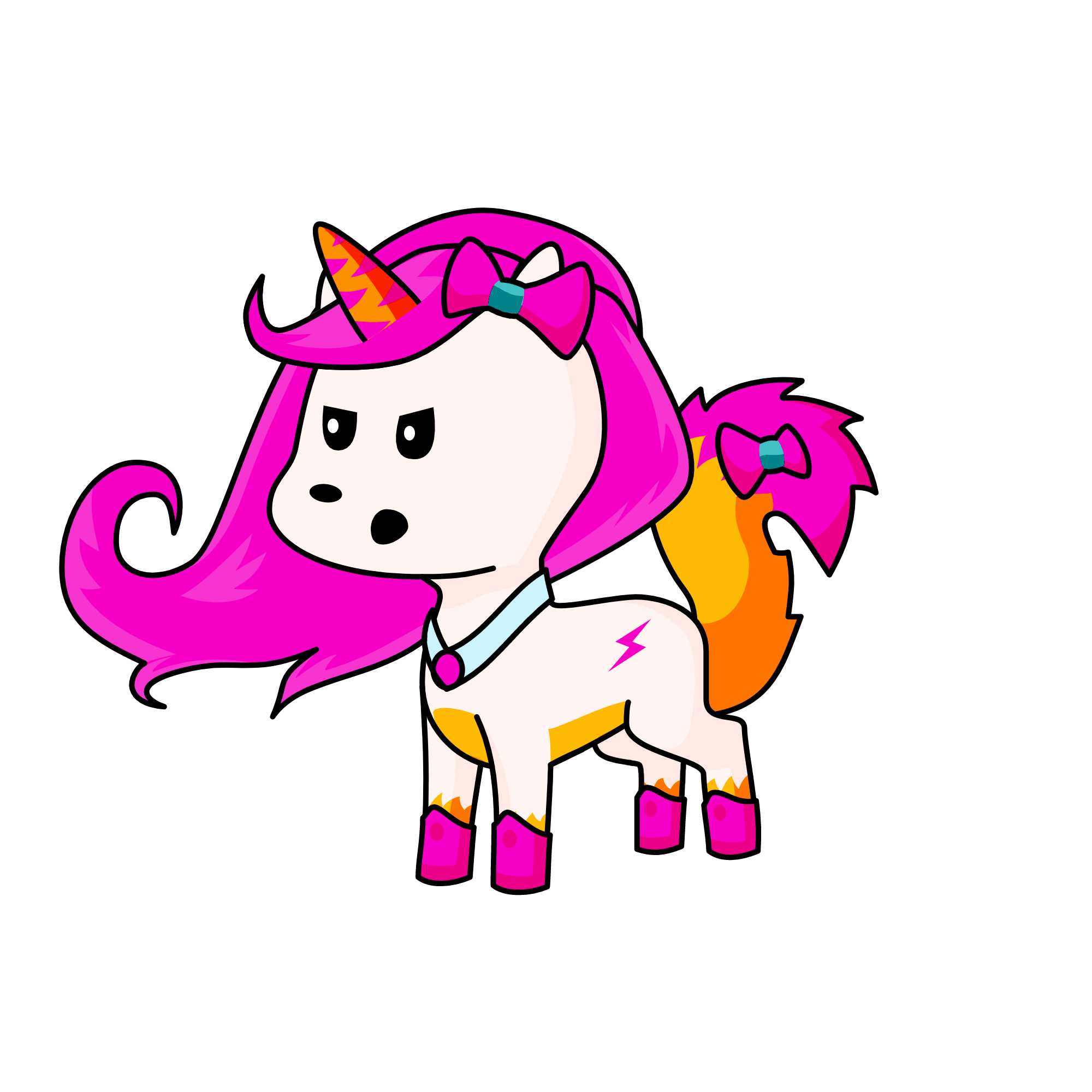 werewolf unicorn name: lulu, the unicorn