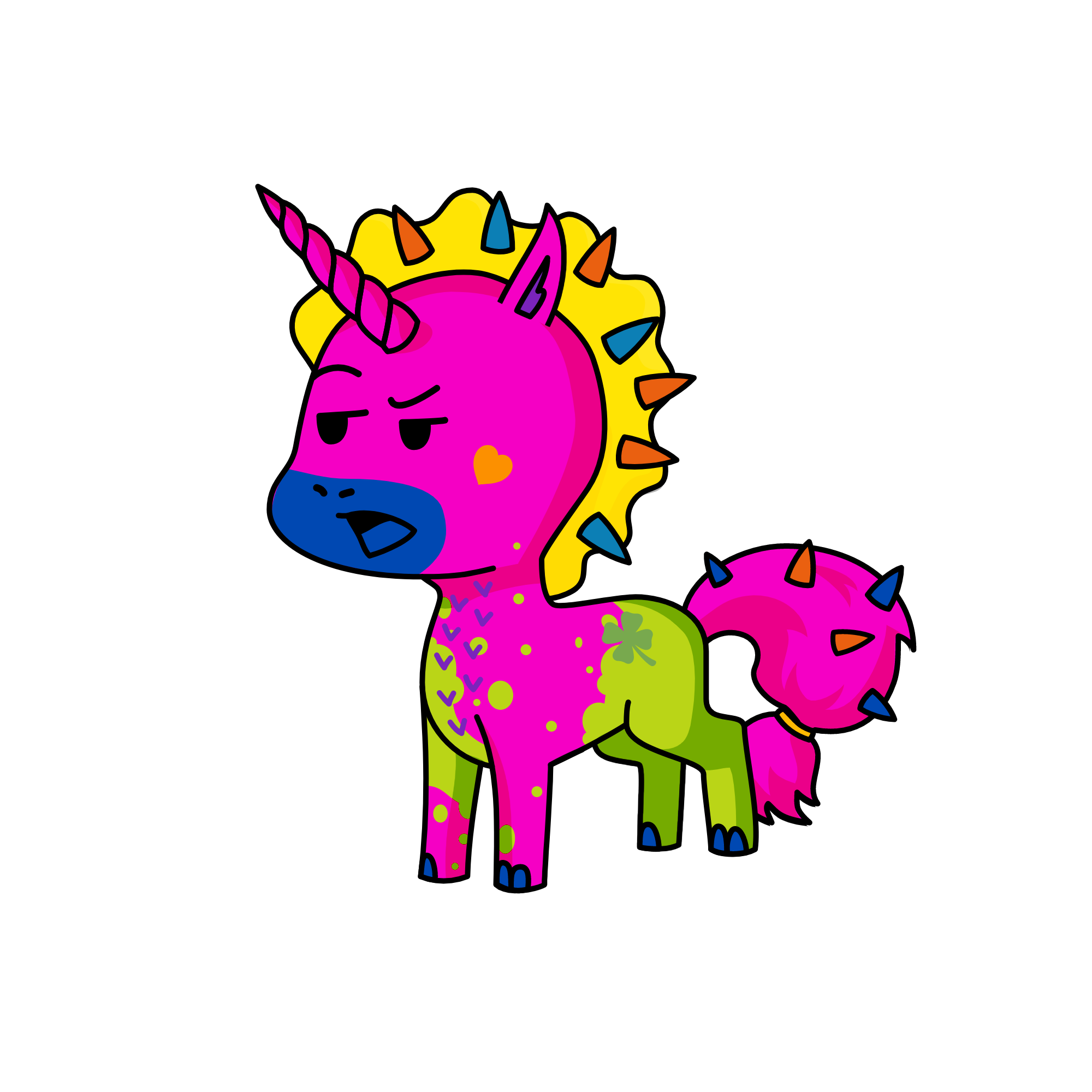 STABBY, the unicorn
