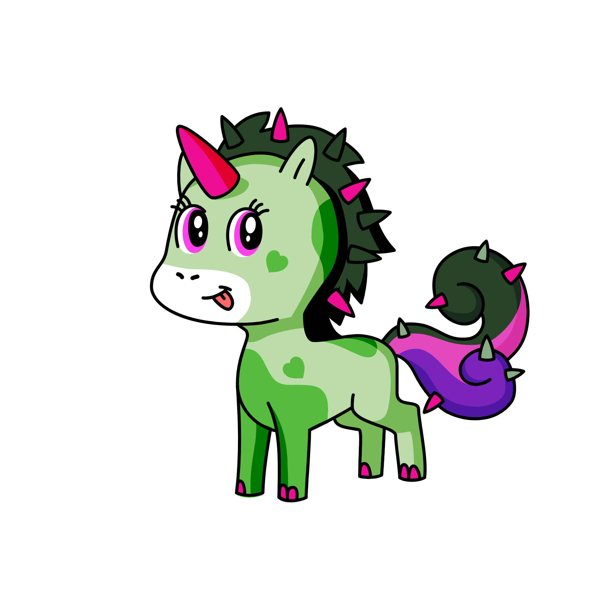 Corny, the unicorn