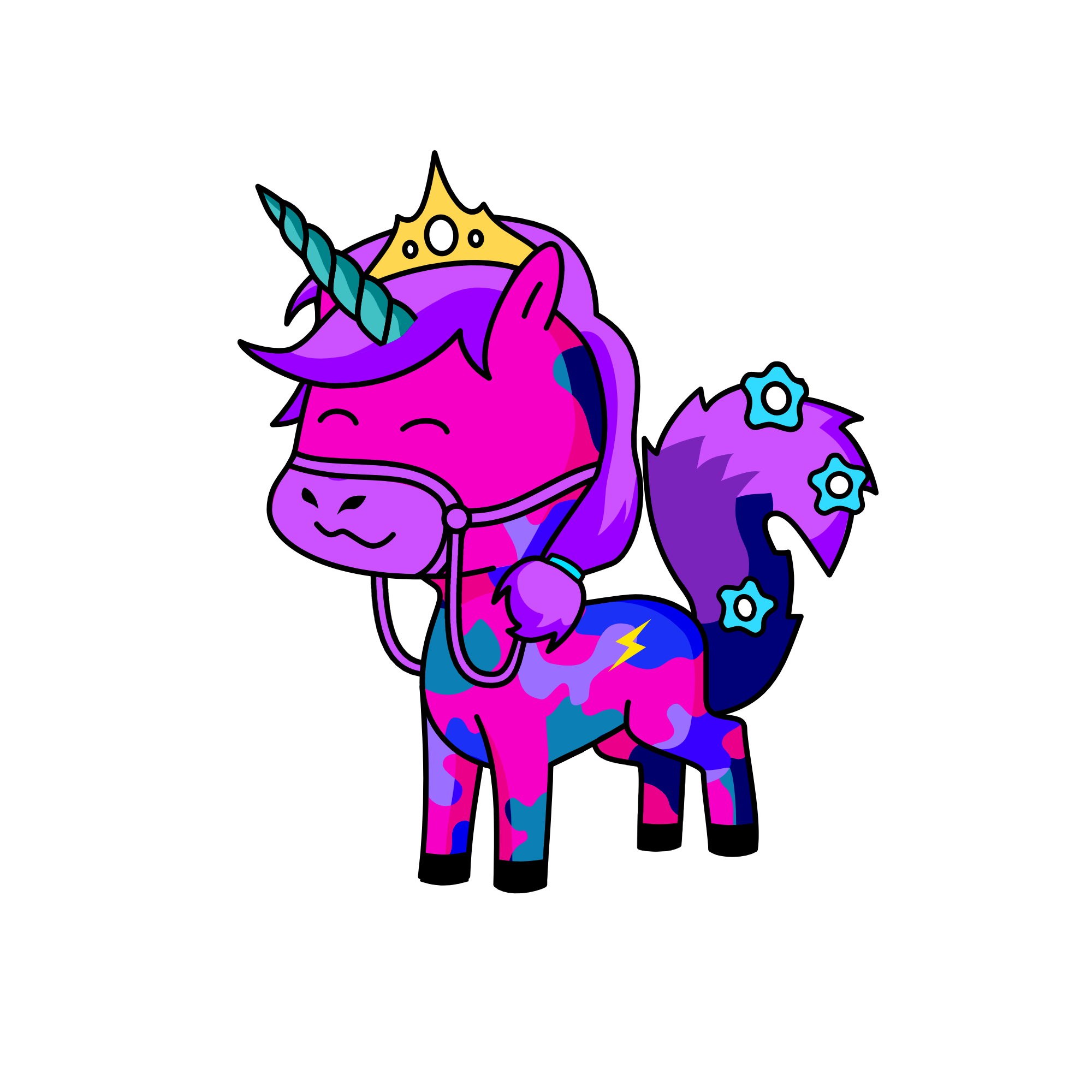 hi, the unicorn