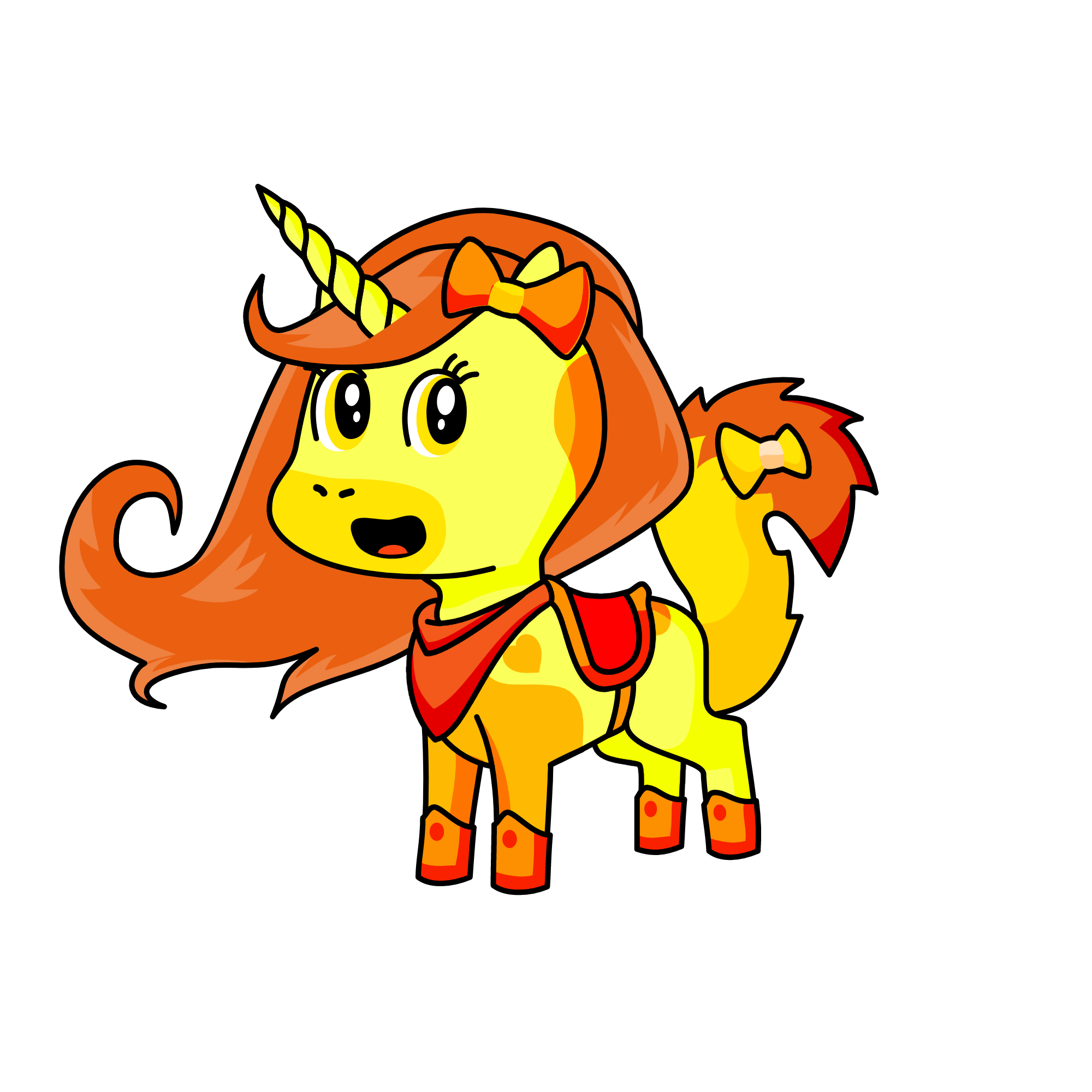 Tiffany, the unicorn