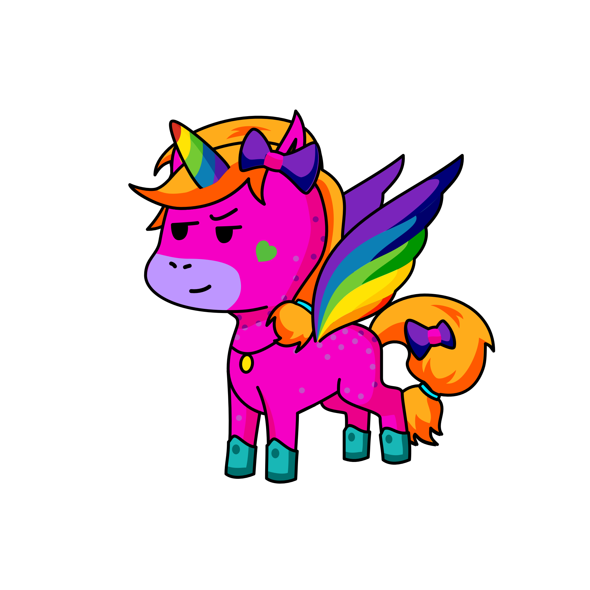 Nulivia, the unicorn