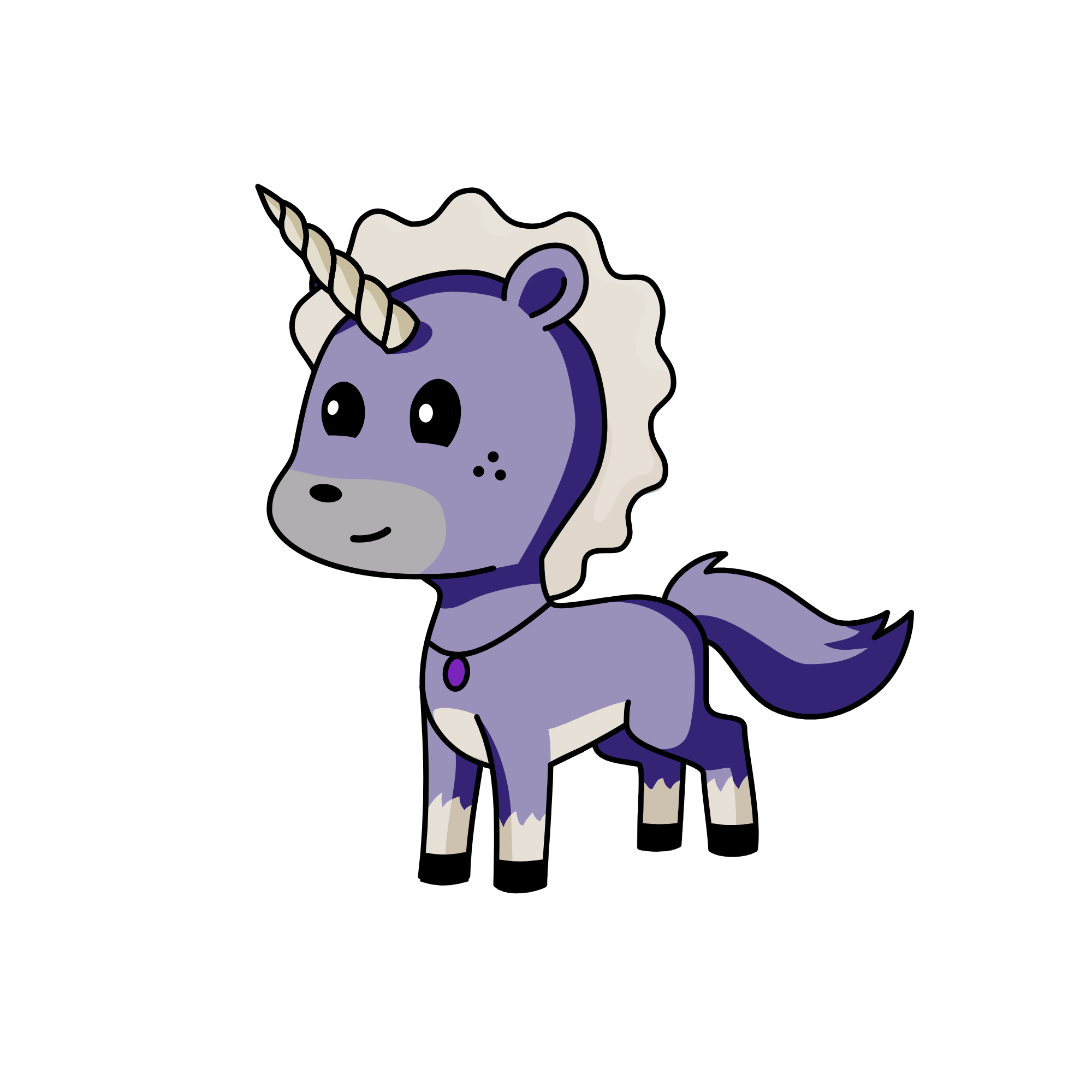 yur grandmother, the unicorn