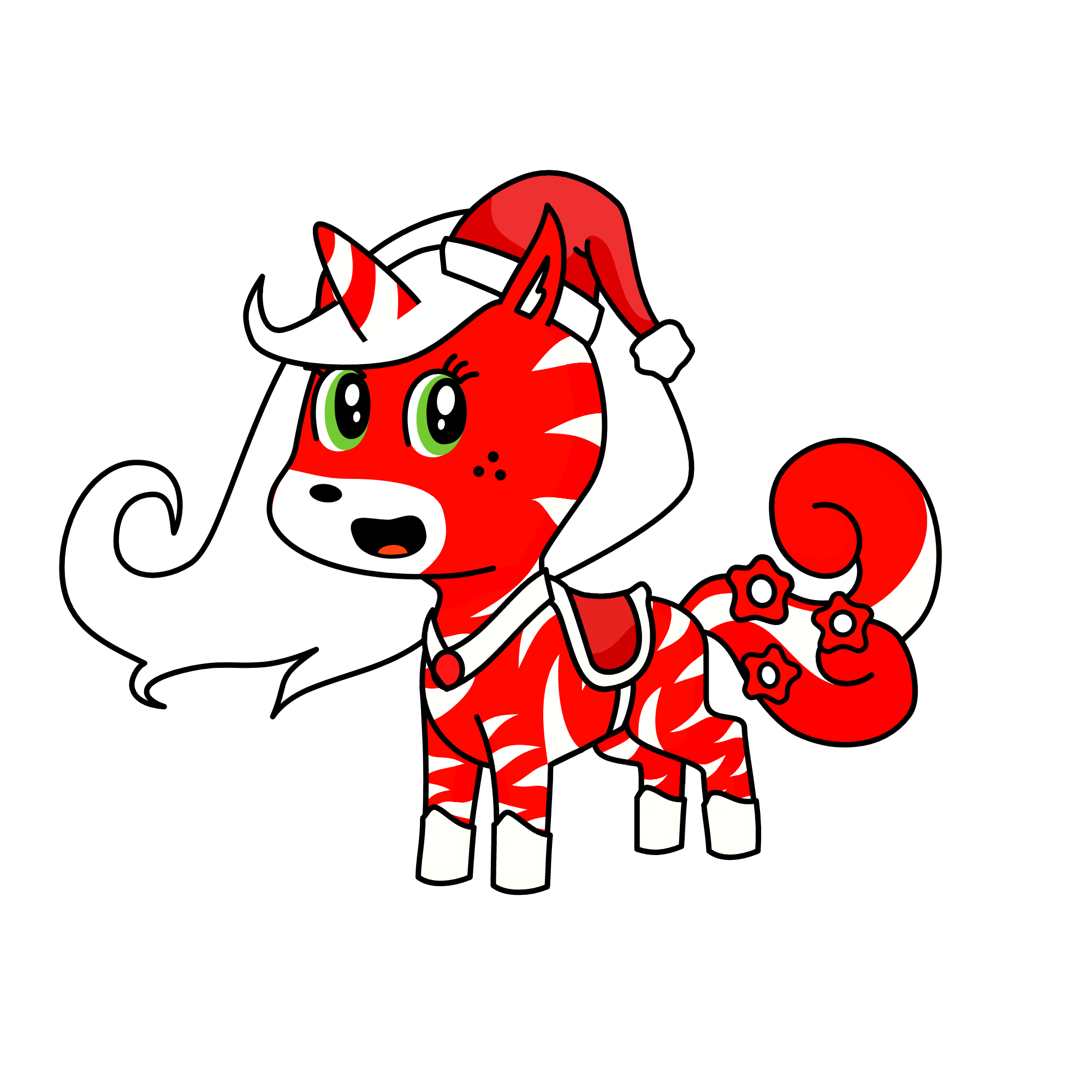 snowy, the unicorn