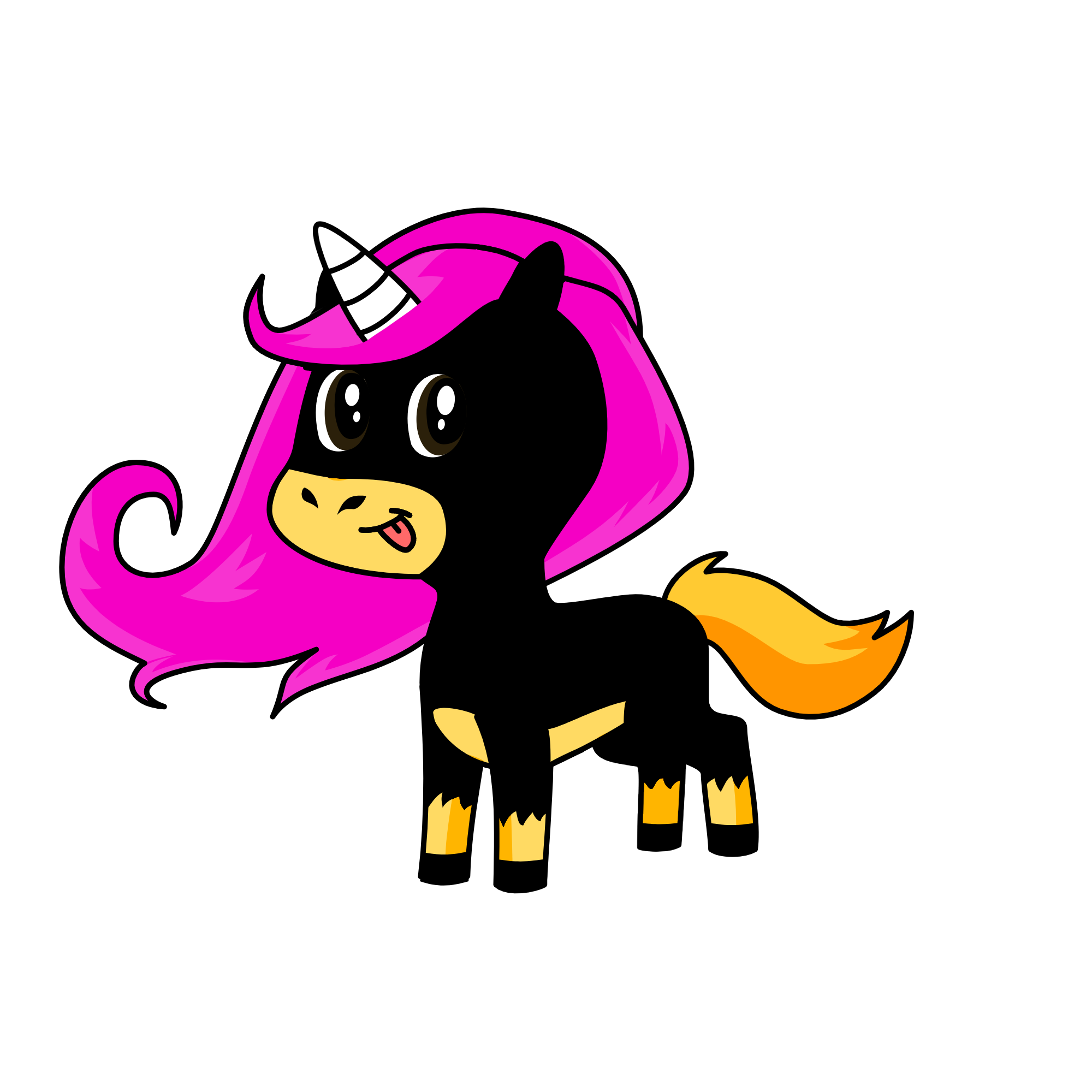 7, the unicorn