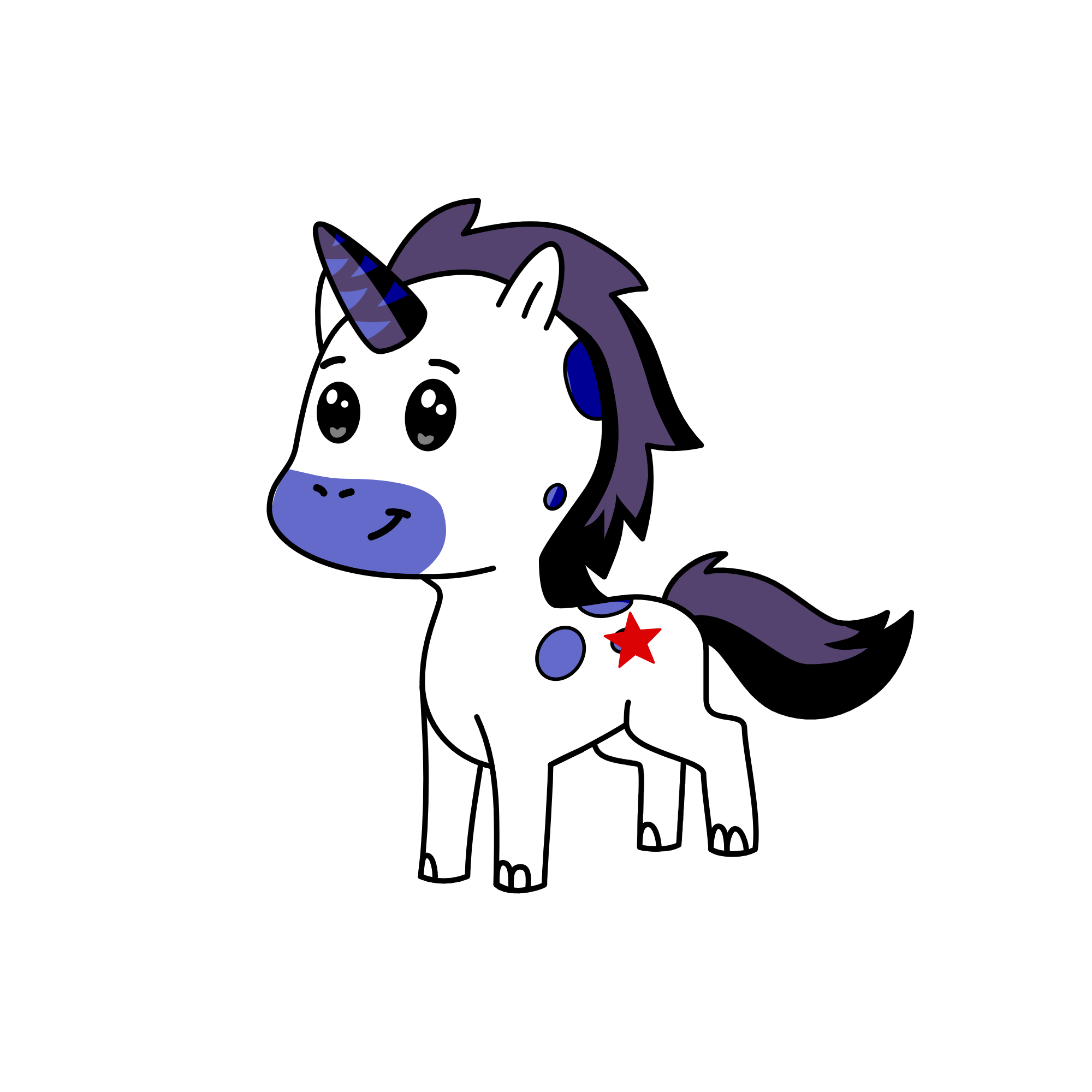 Moons, the unicorn