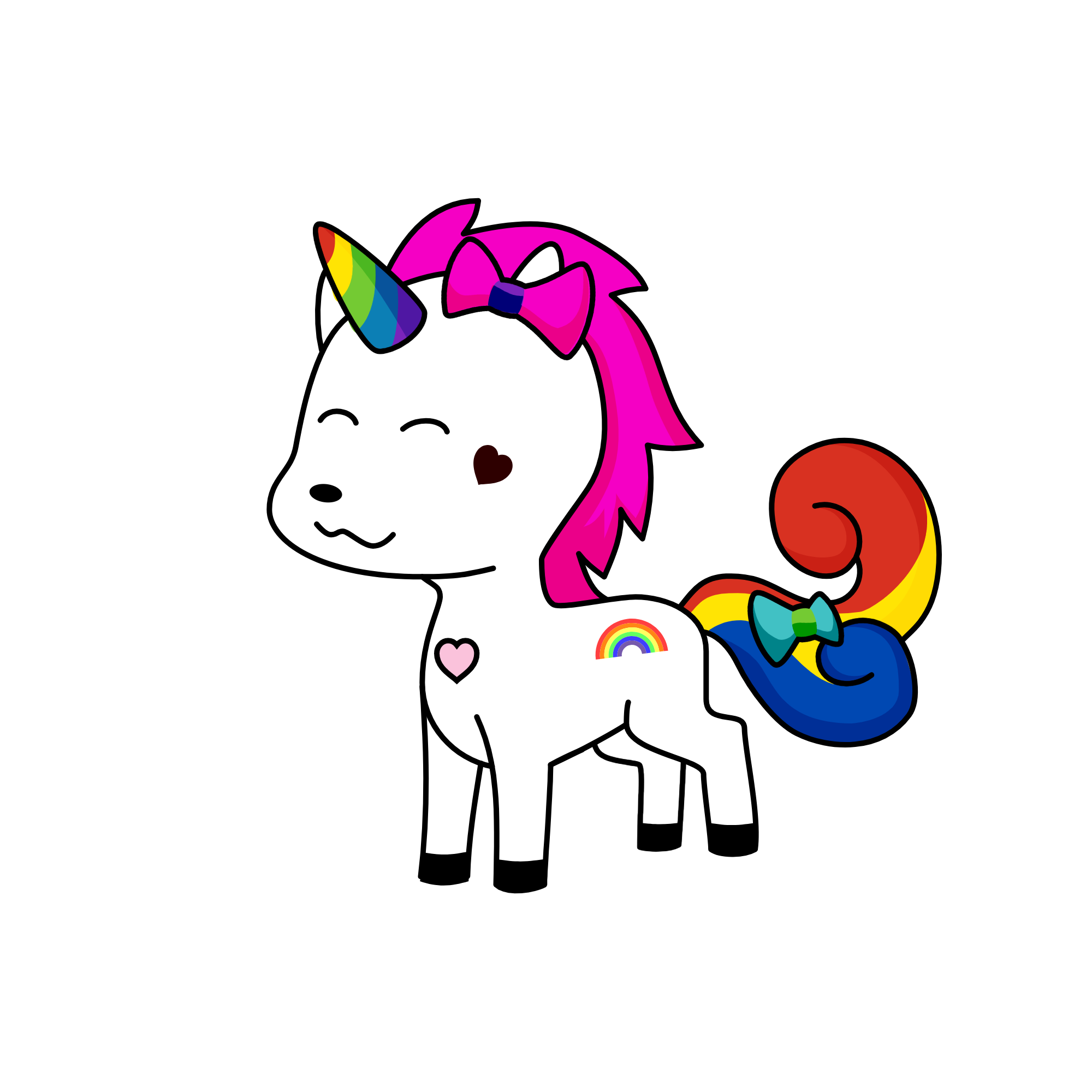 Ranibow Wings, the unicorn