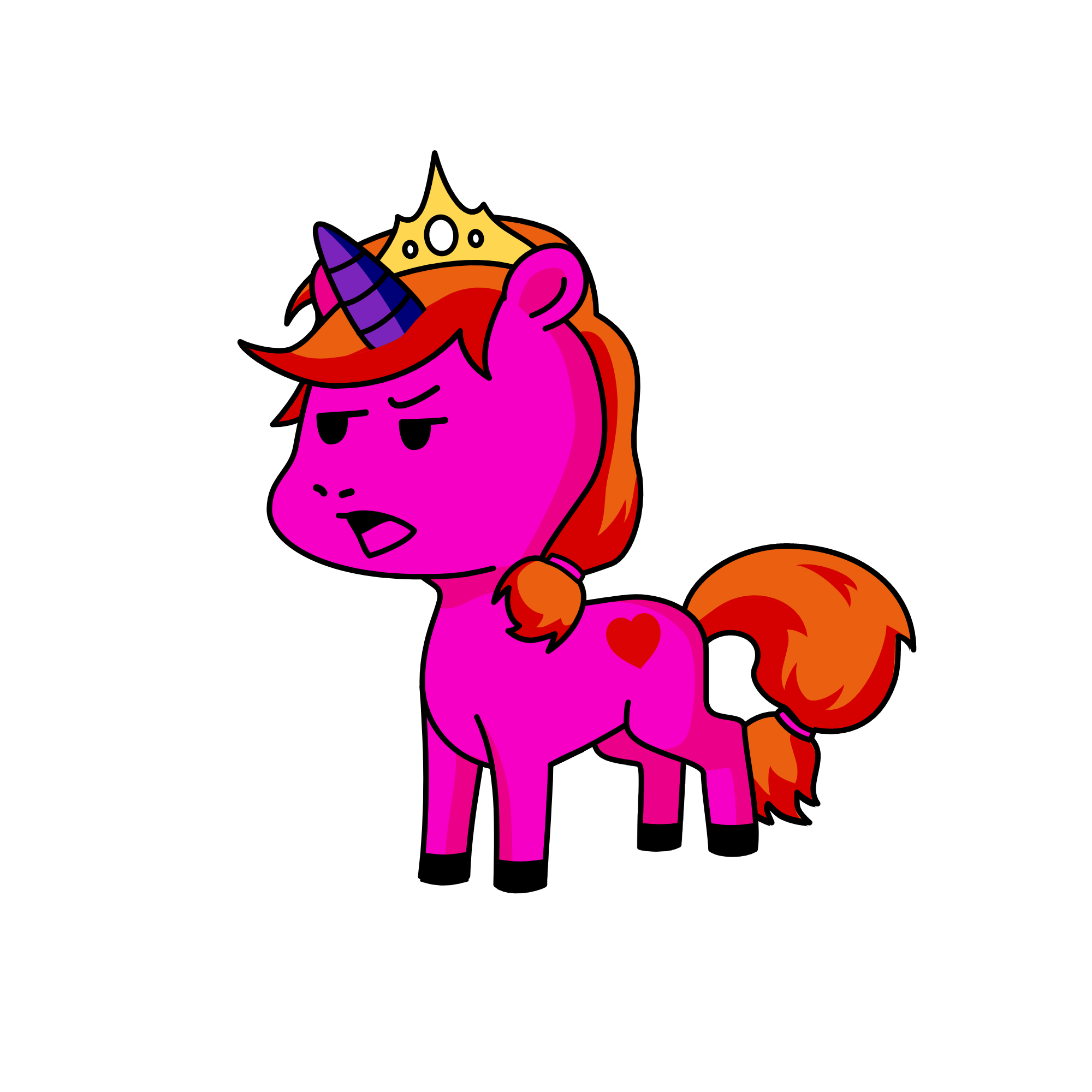 Eline, the unicorn