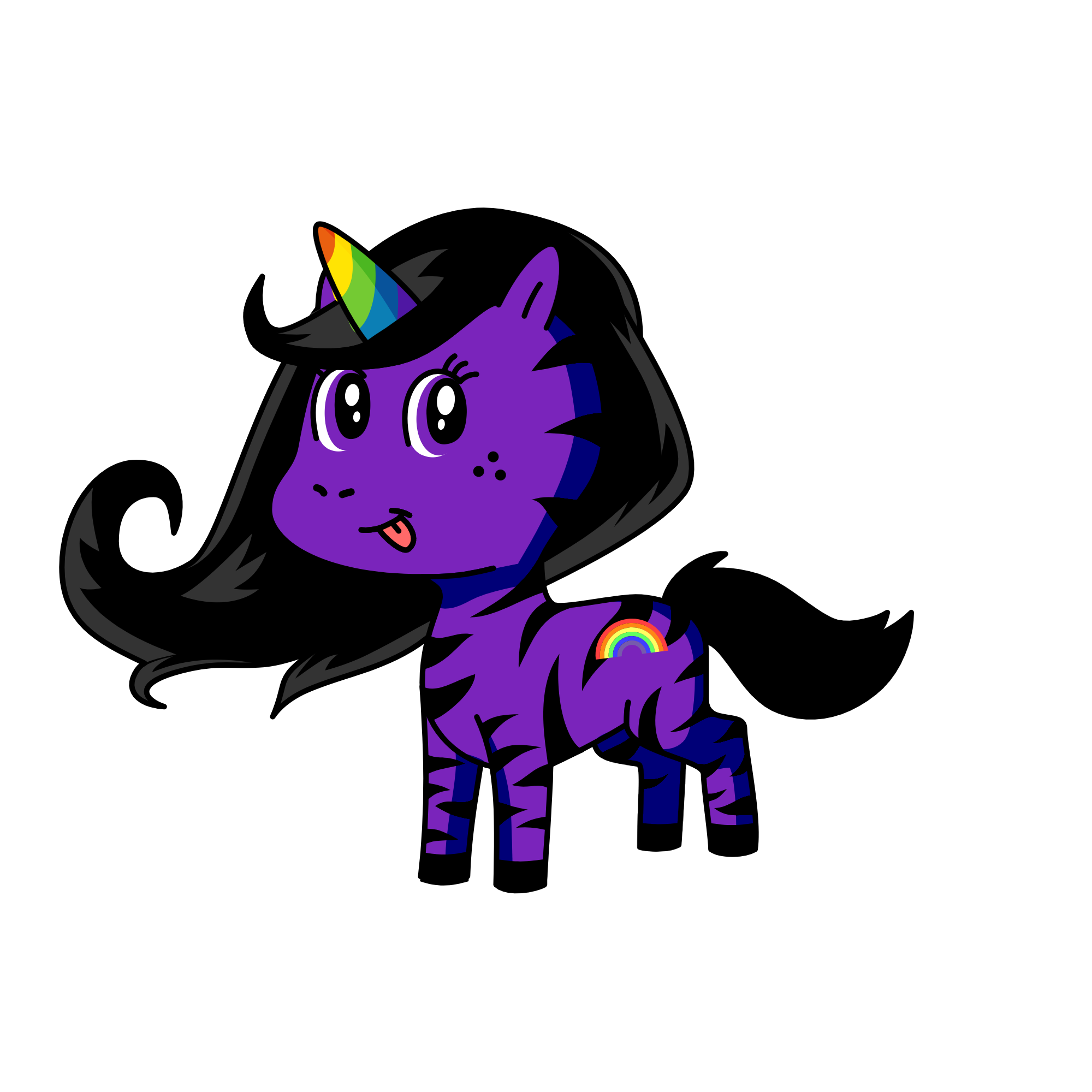 Zaza, the unicorn