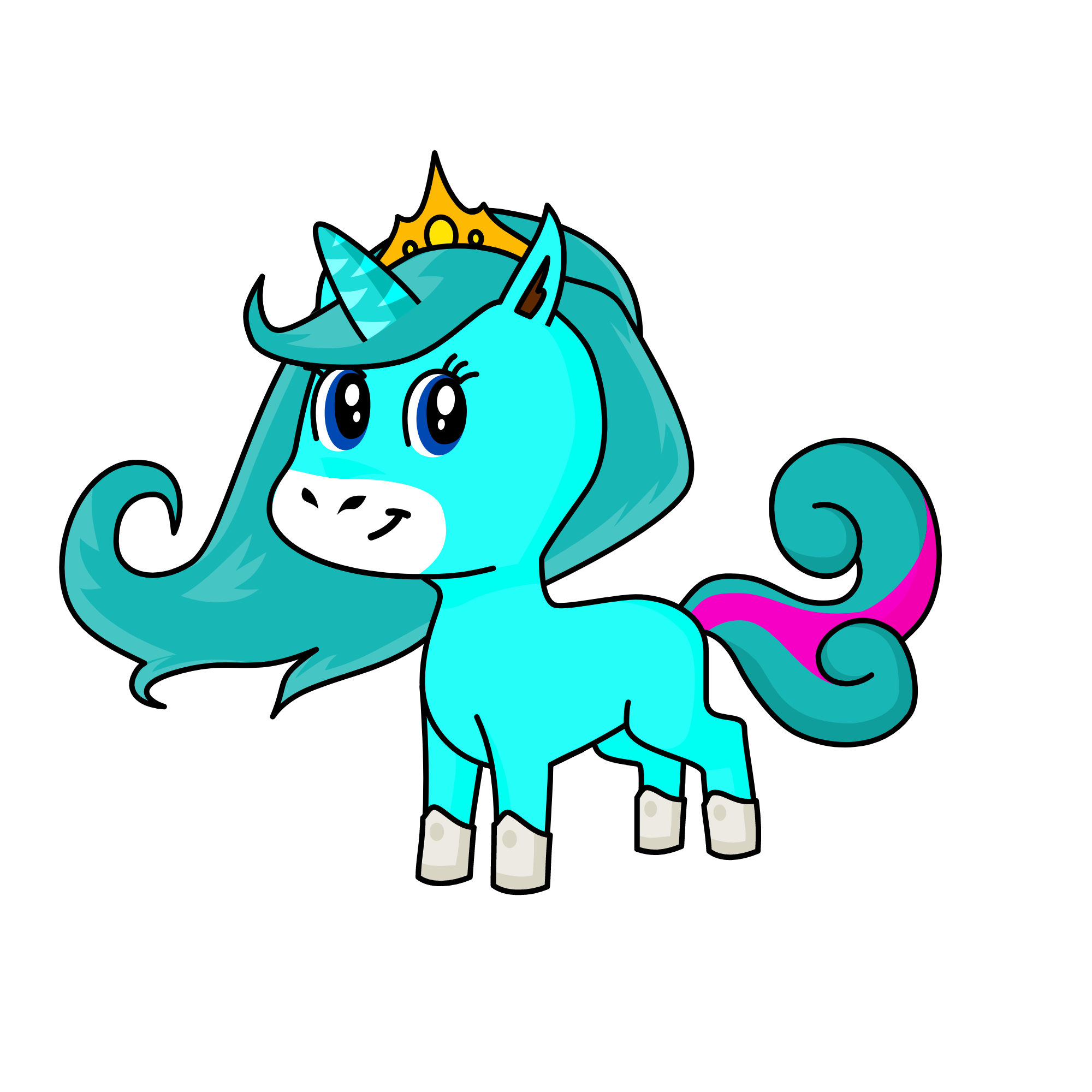 Beauty, the unicorn