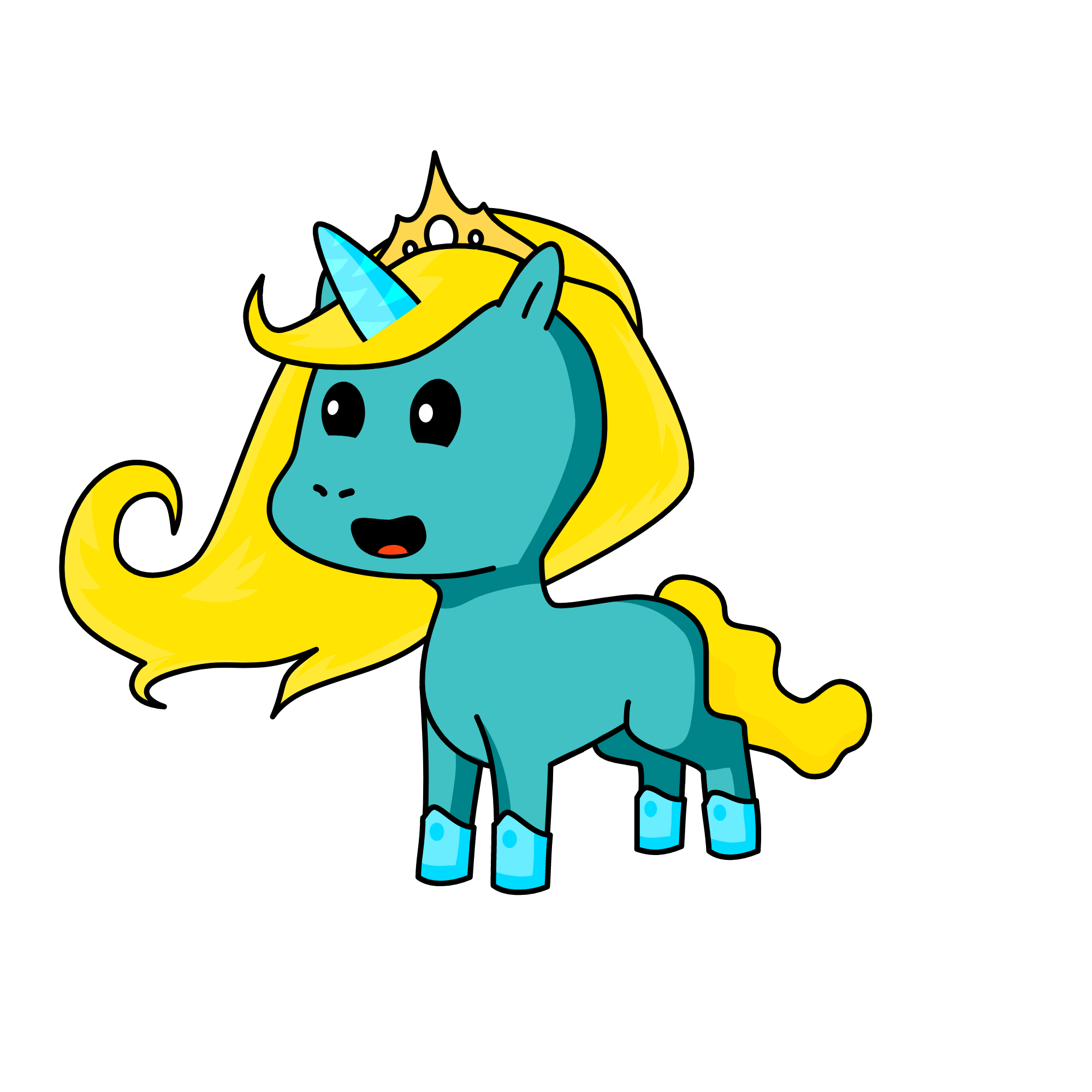 Elsa, the unicorn