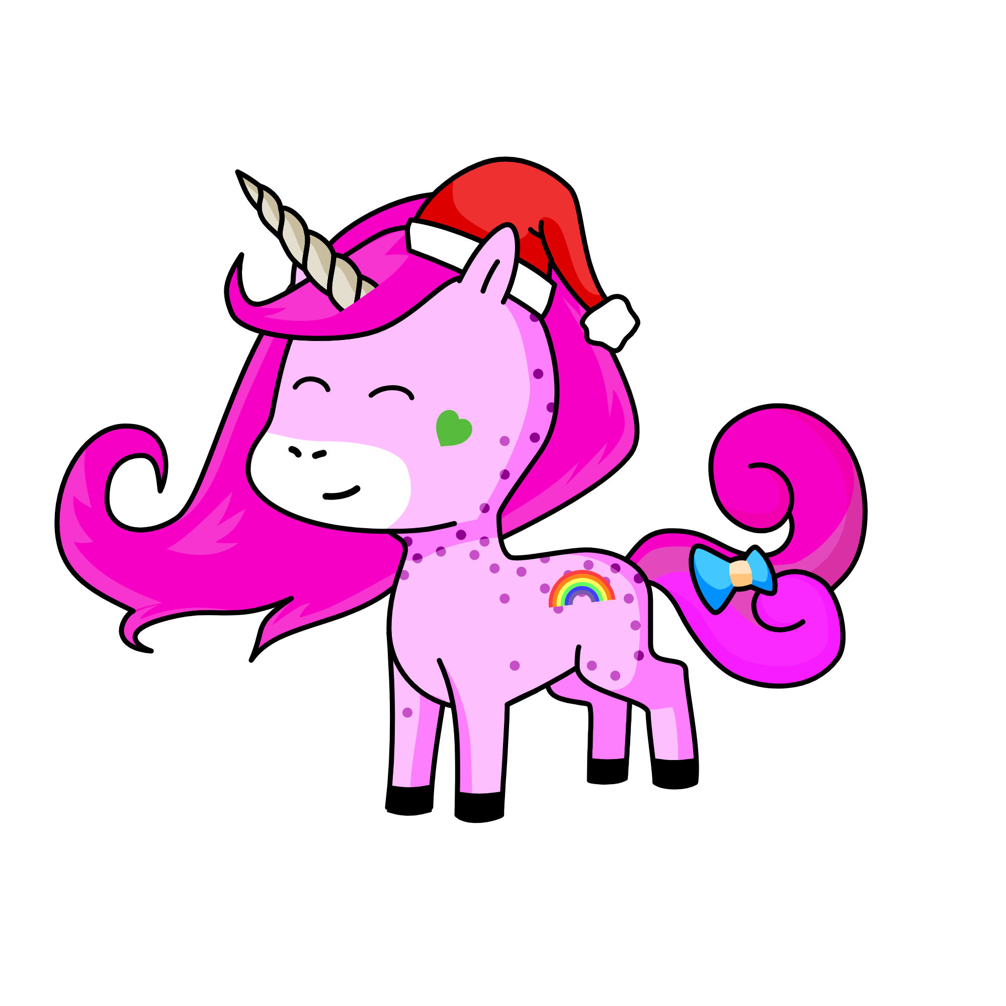 cute, the unicorn