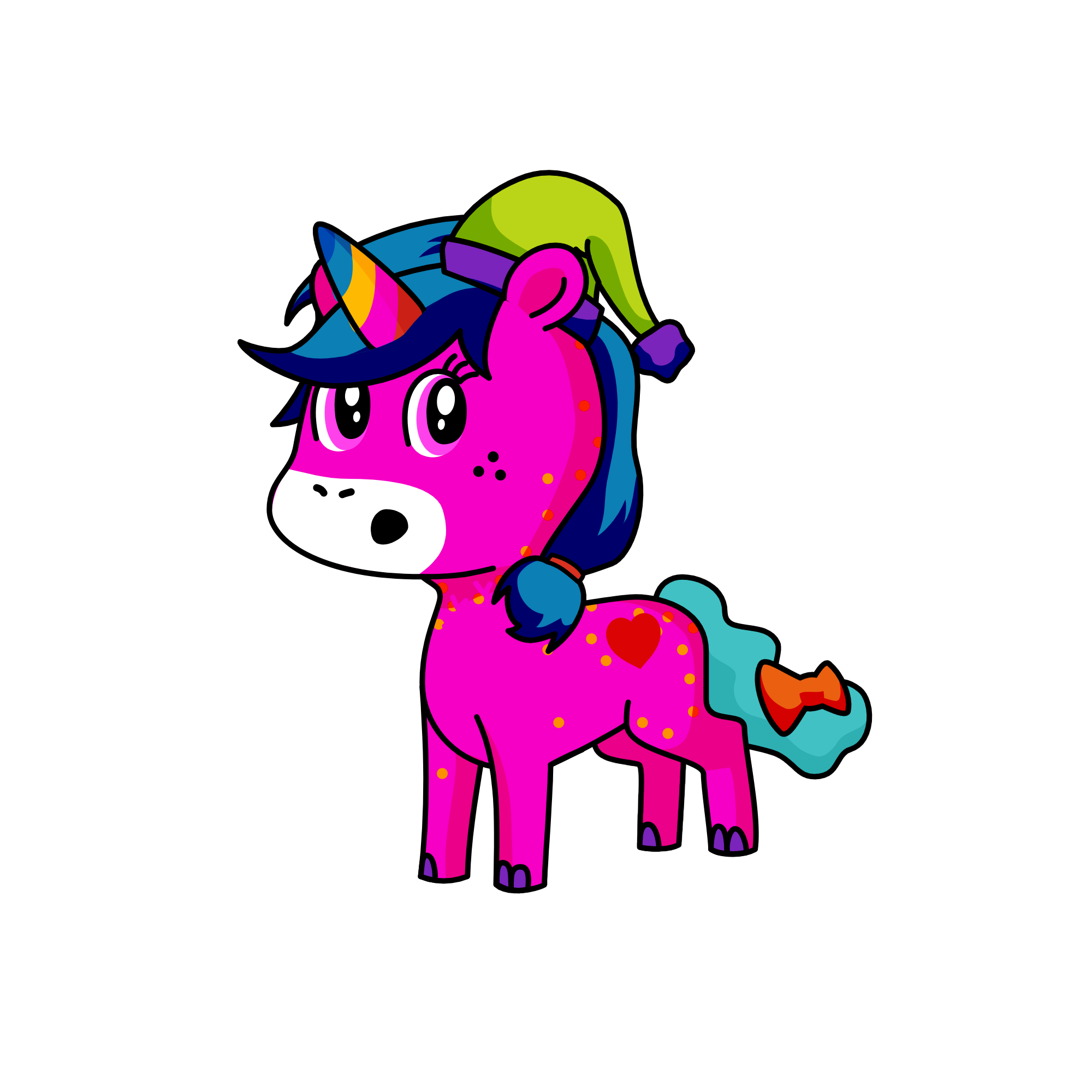 Ashley, the unicorn