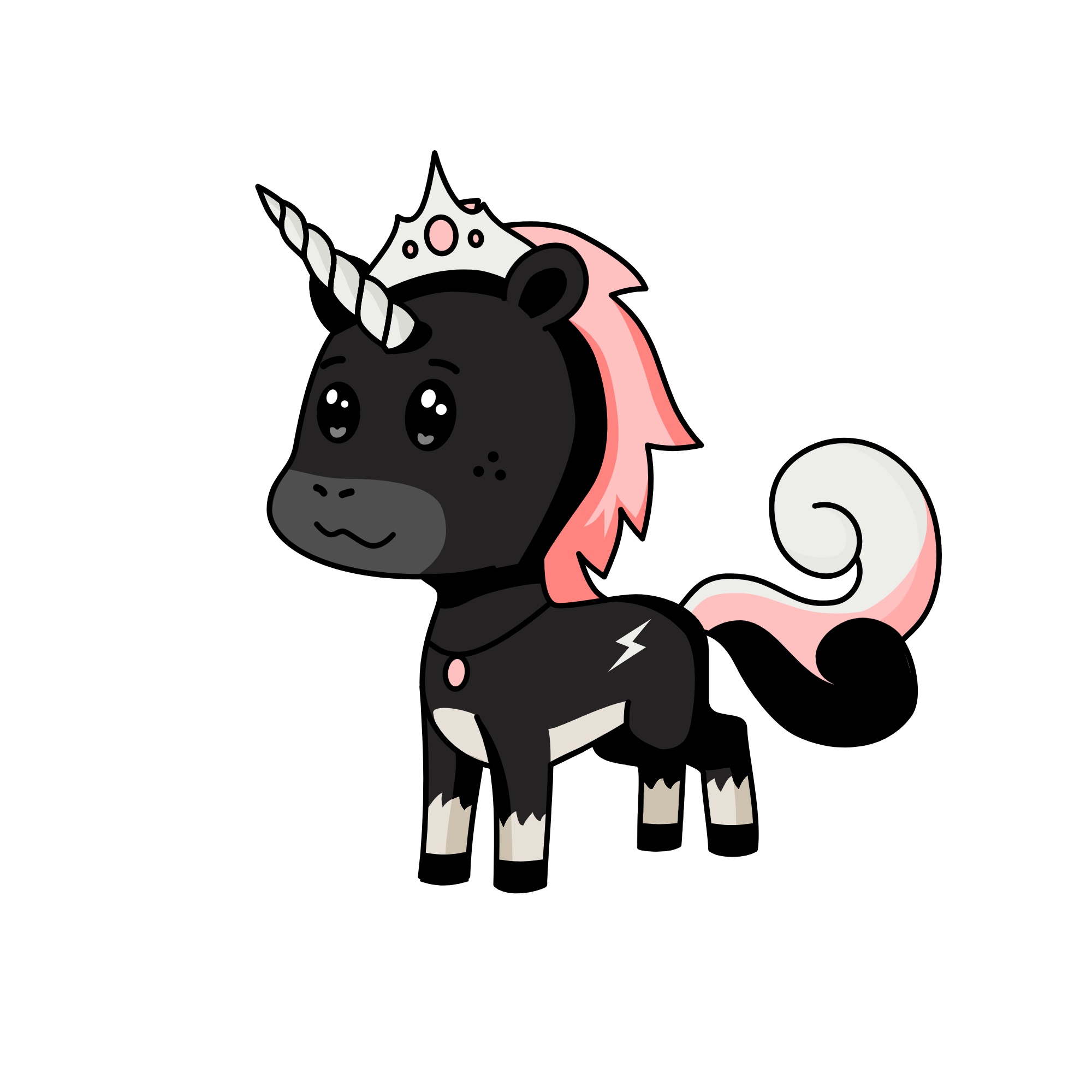 Moonybul, the unicorn