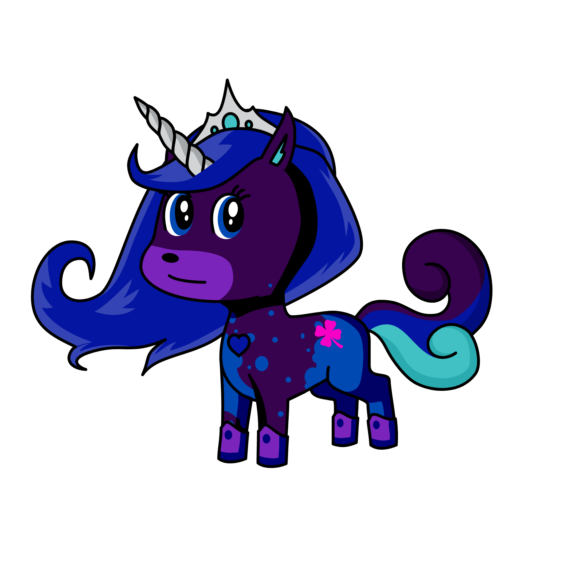 Aquarius, the unicorn