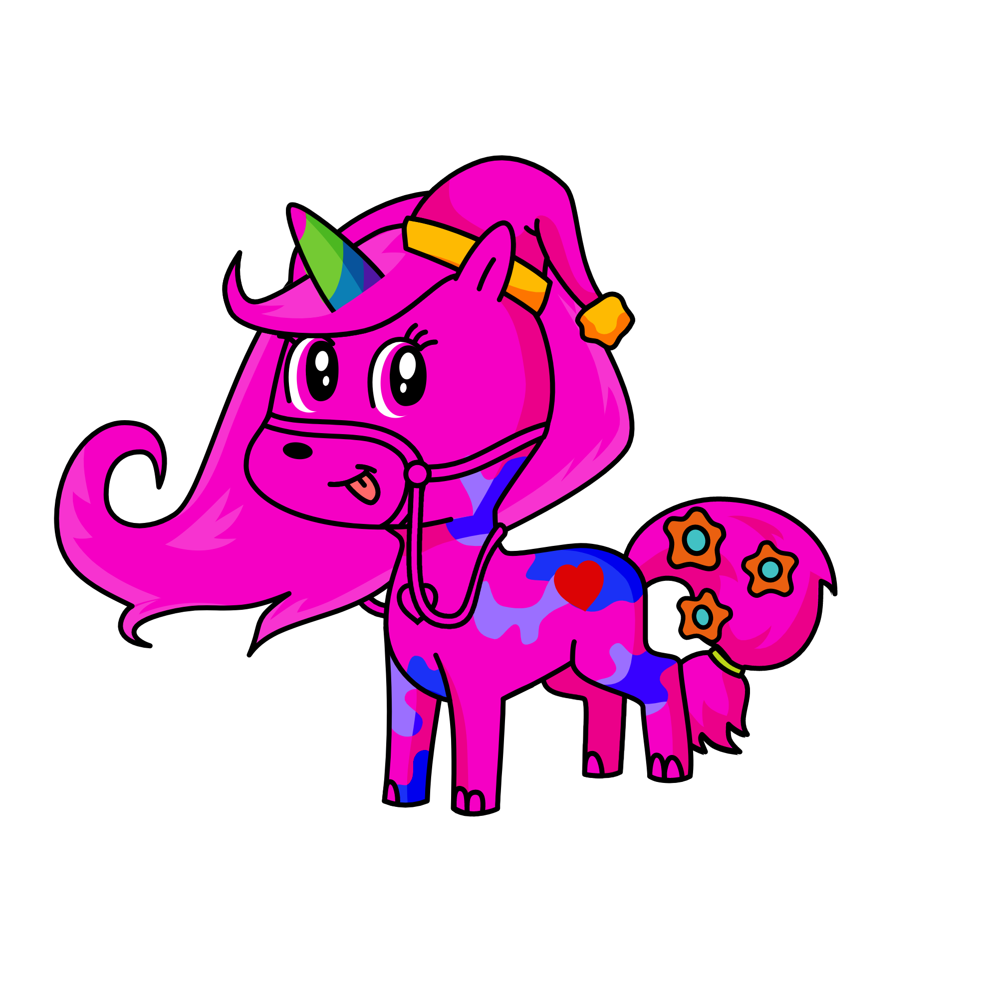 dgdgfdgh, the unicorn