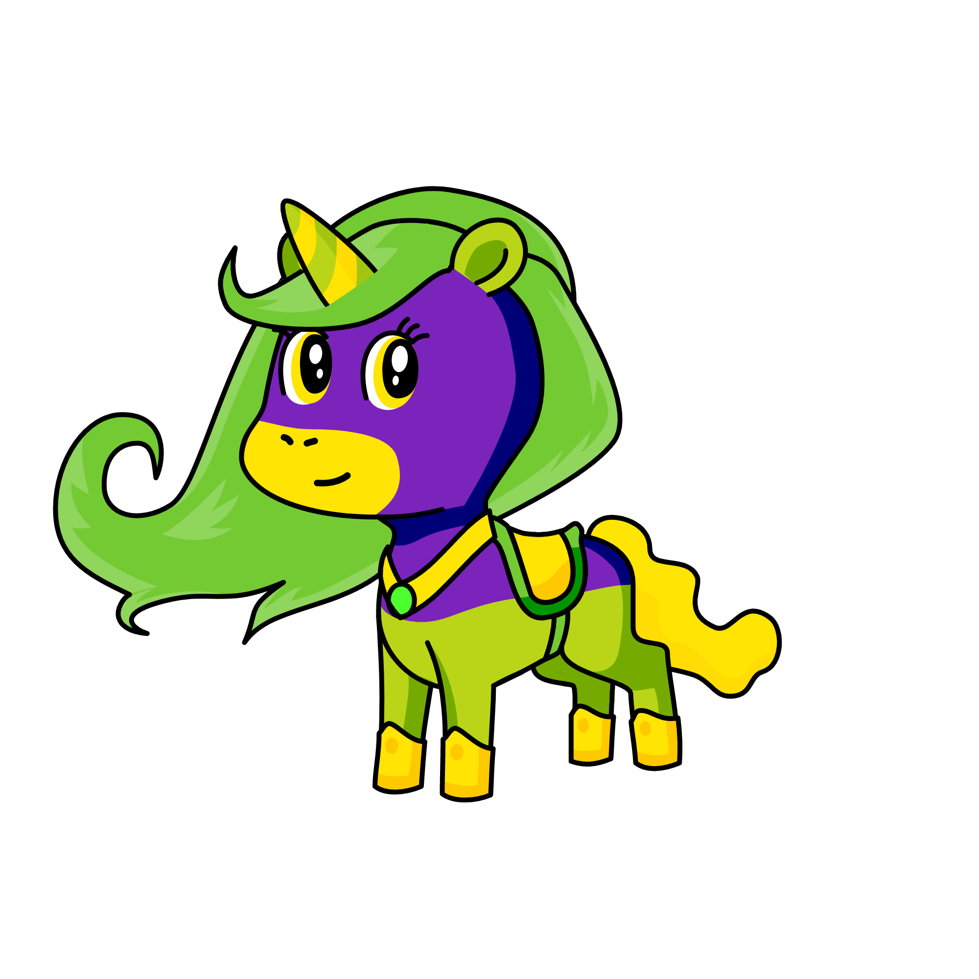 lolhgtfvvbxrow, the unicorn