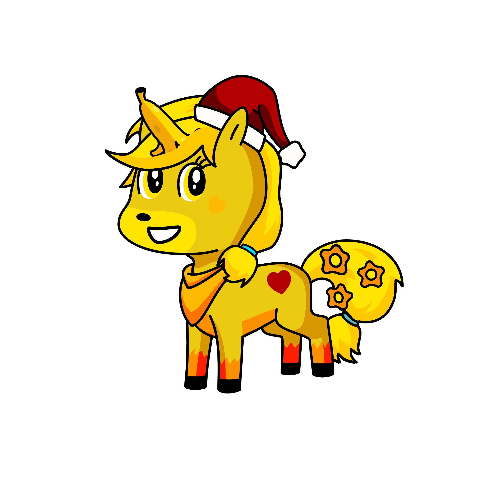 Banana Saver(Christmas Edition), the unicorn