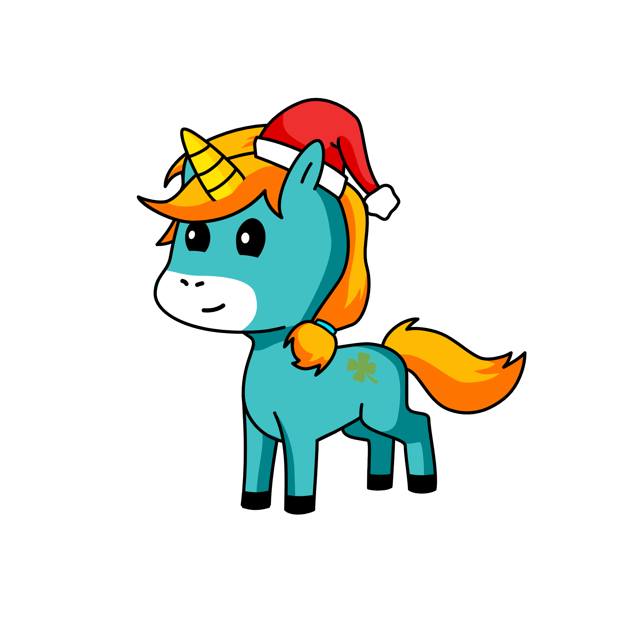 clover, the unicorn