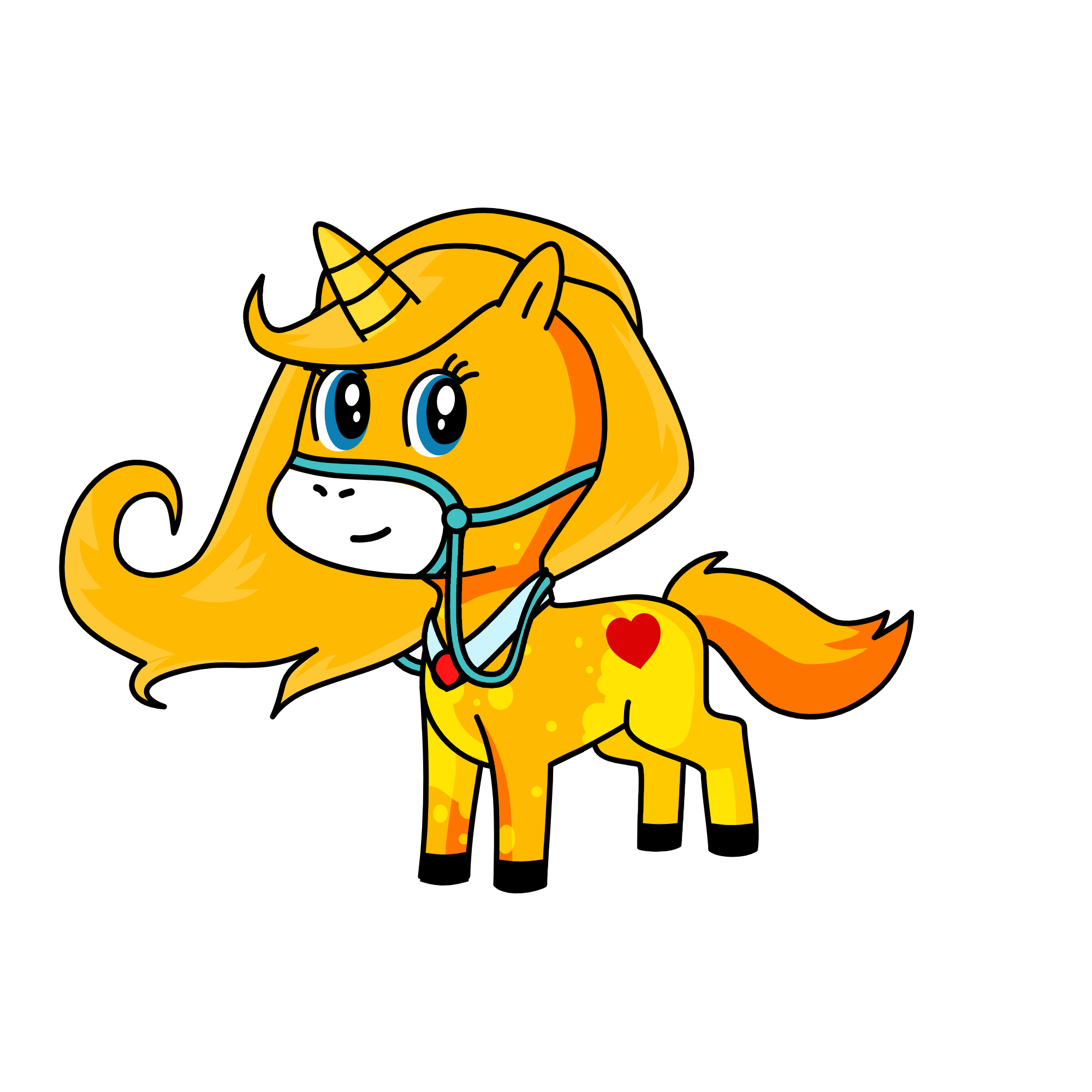Sunshine, the unicorn