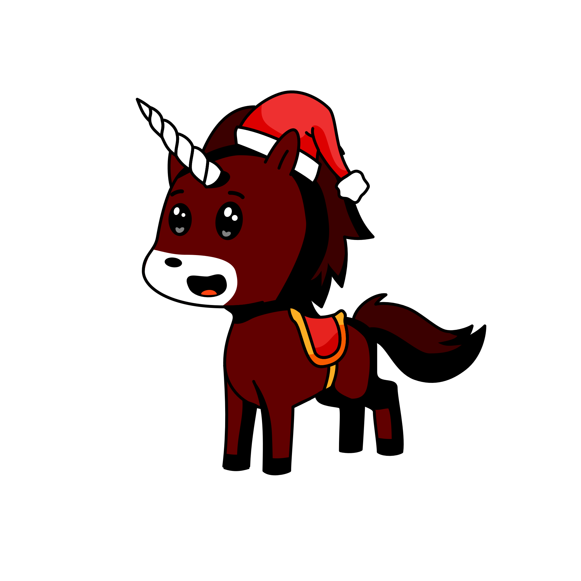 Rudolf, the unicorn