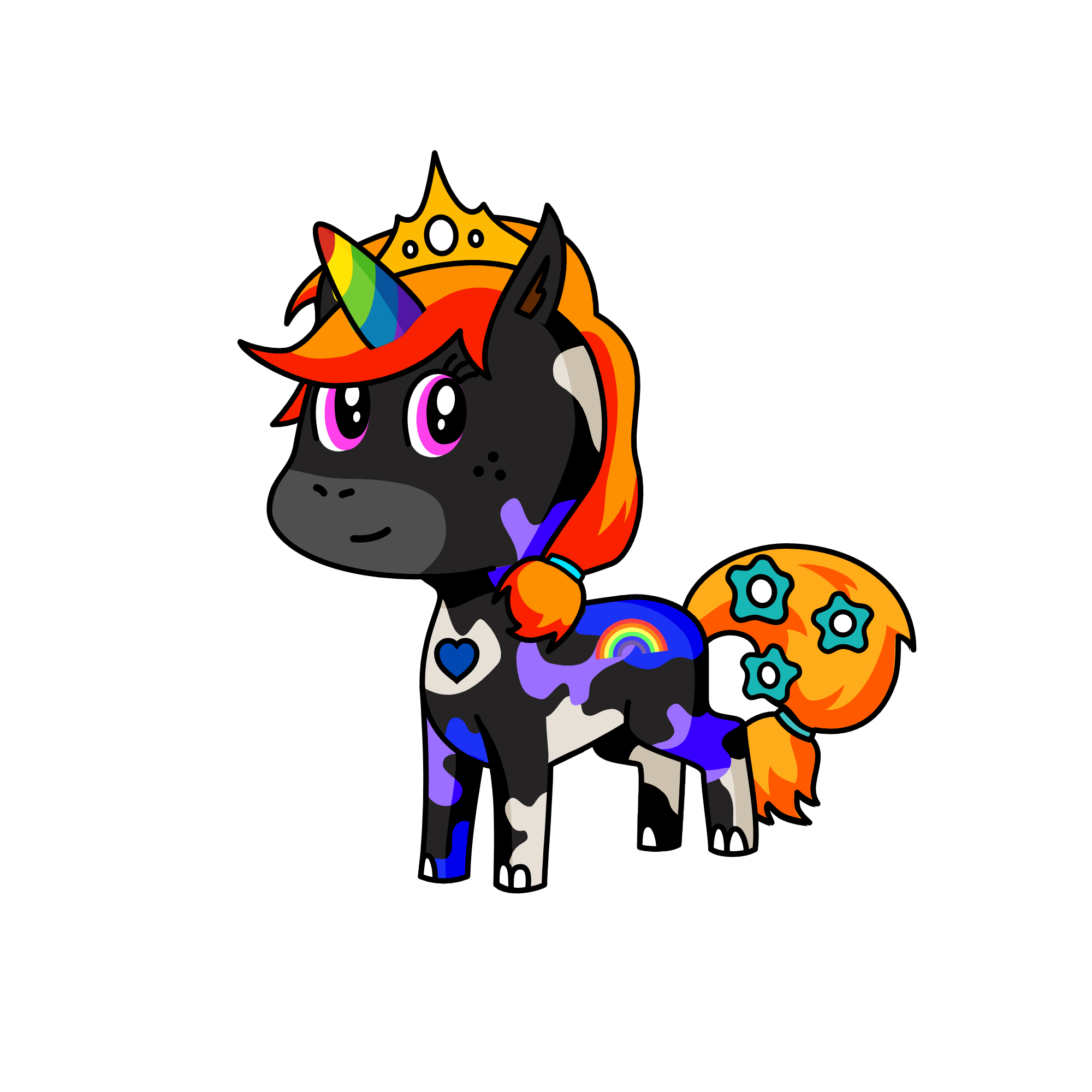 k, the unicorn