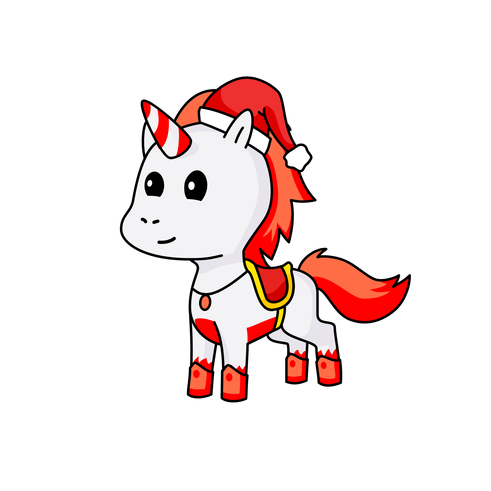 Candy, the unicorn