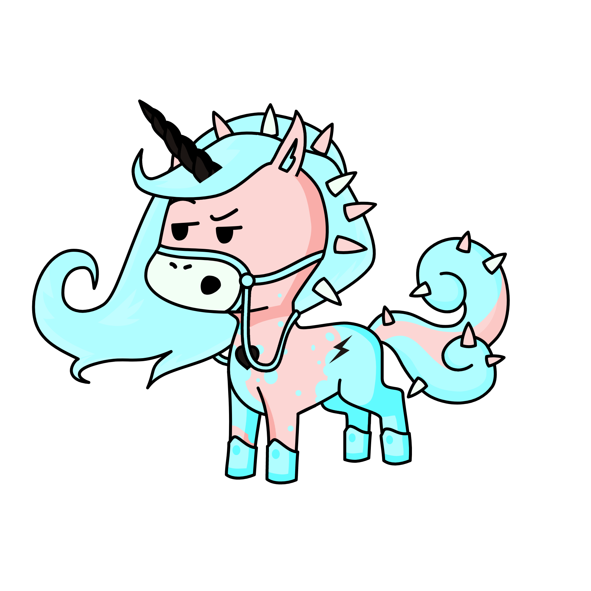 candy, the unicorn