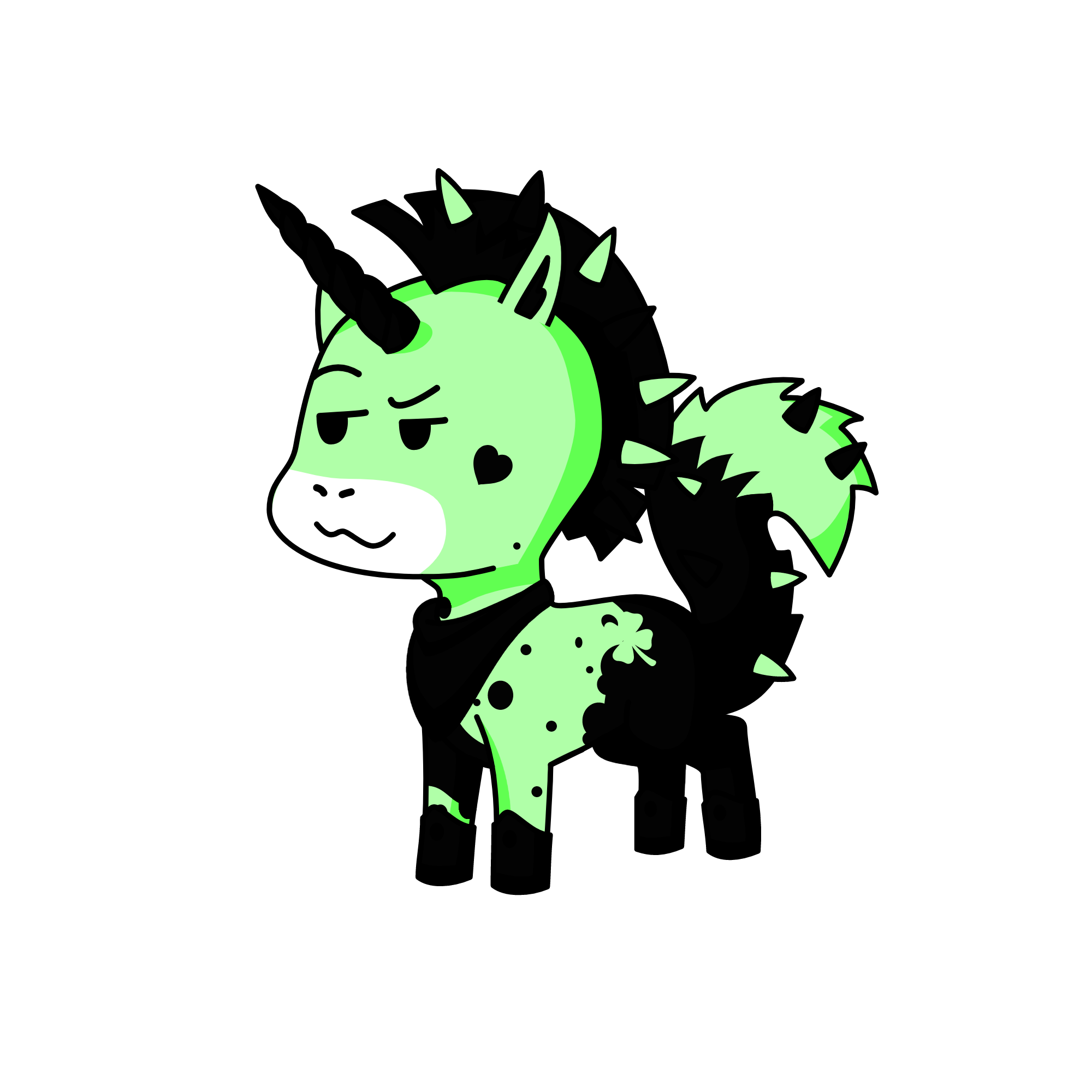 emo leporcon, the unicorn