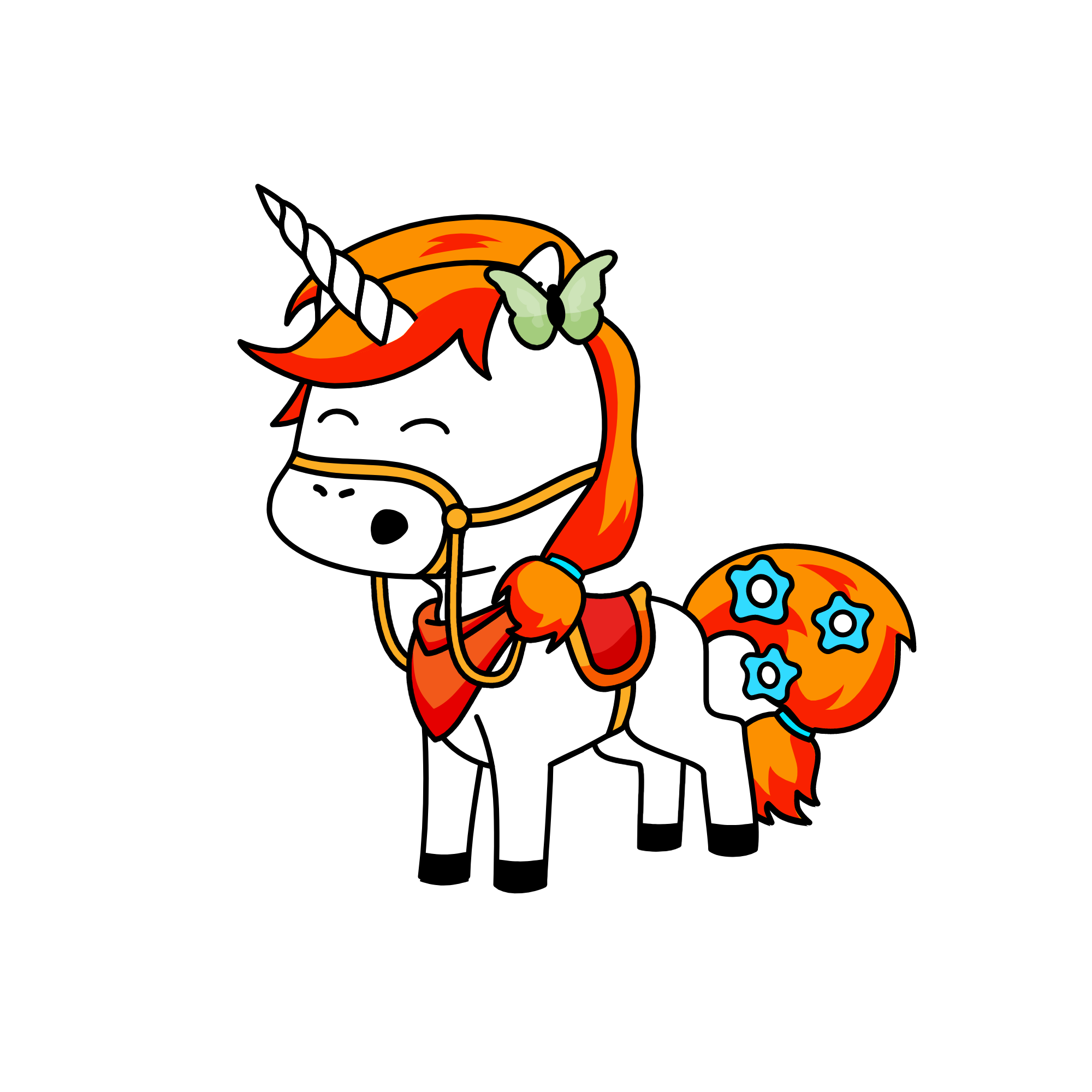 Farmicorn, the unicorn